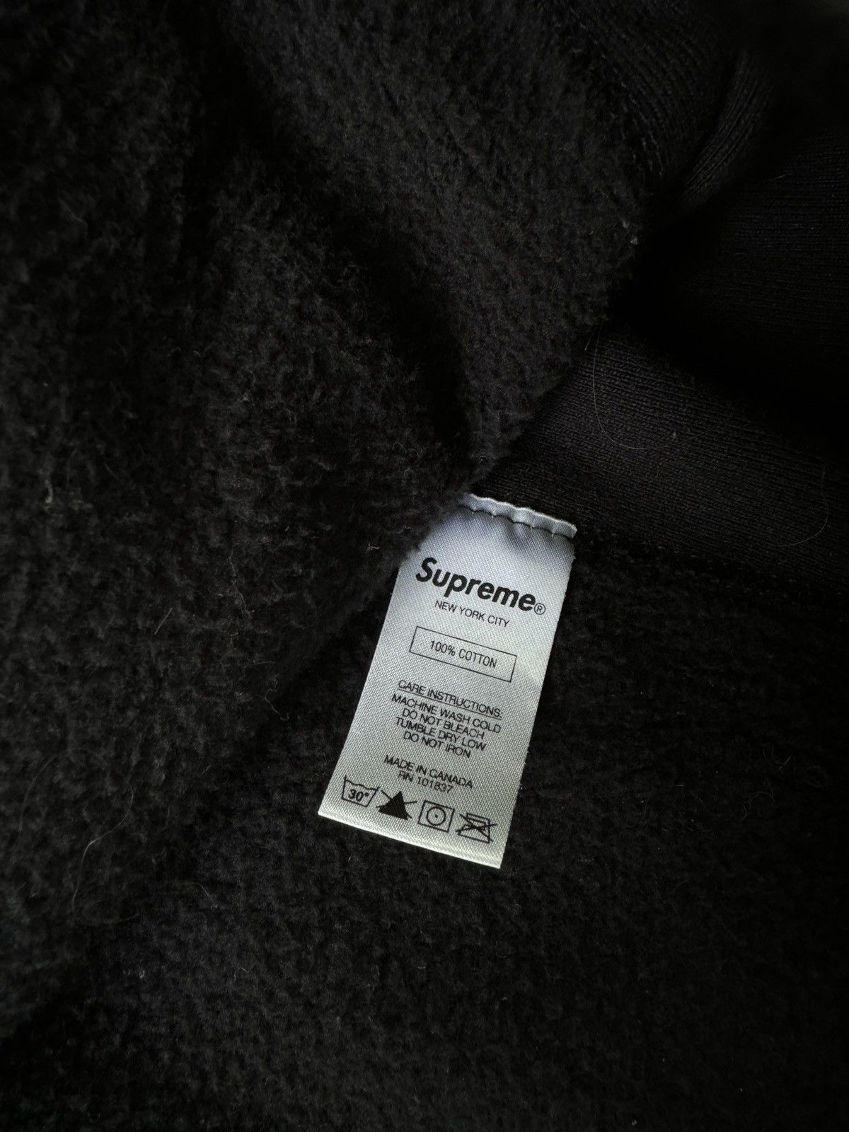 Supreme SUPREME BOX LOGO BLACK BANDANA HOODIE Size US XL / EU 56 / 4 - 6 Thumbnail