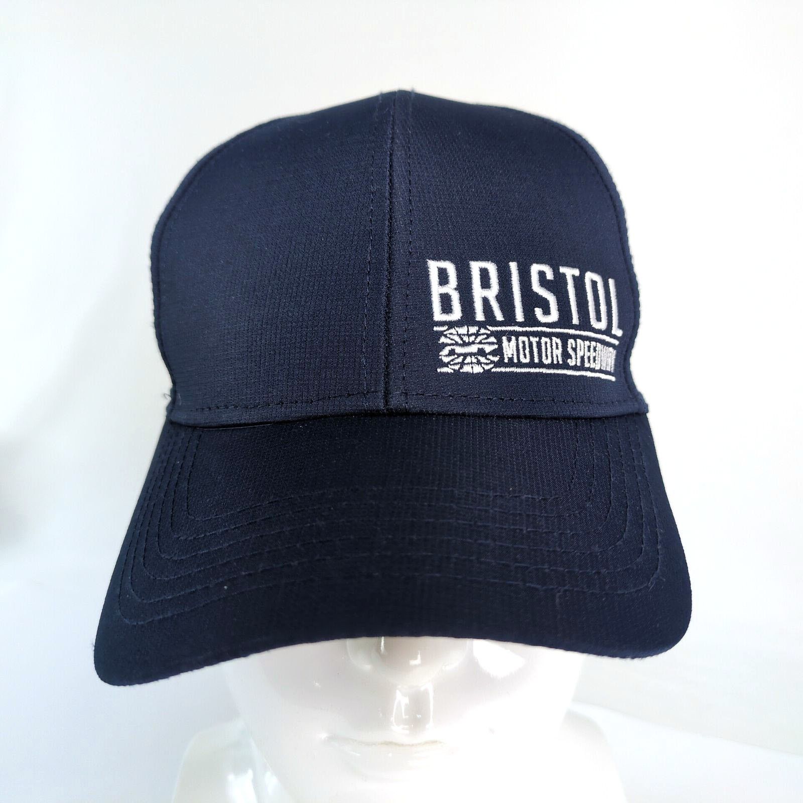 NASCAR Bristol Motor Speedway "Staff" Navy Blue Baseball Cap Size ONE SIZE - 2 Thumbnail