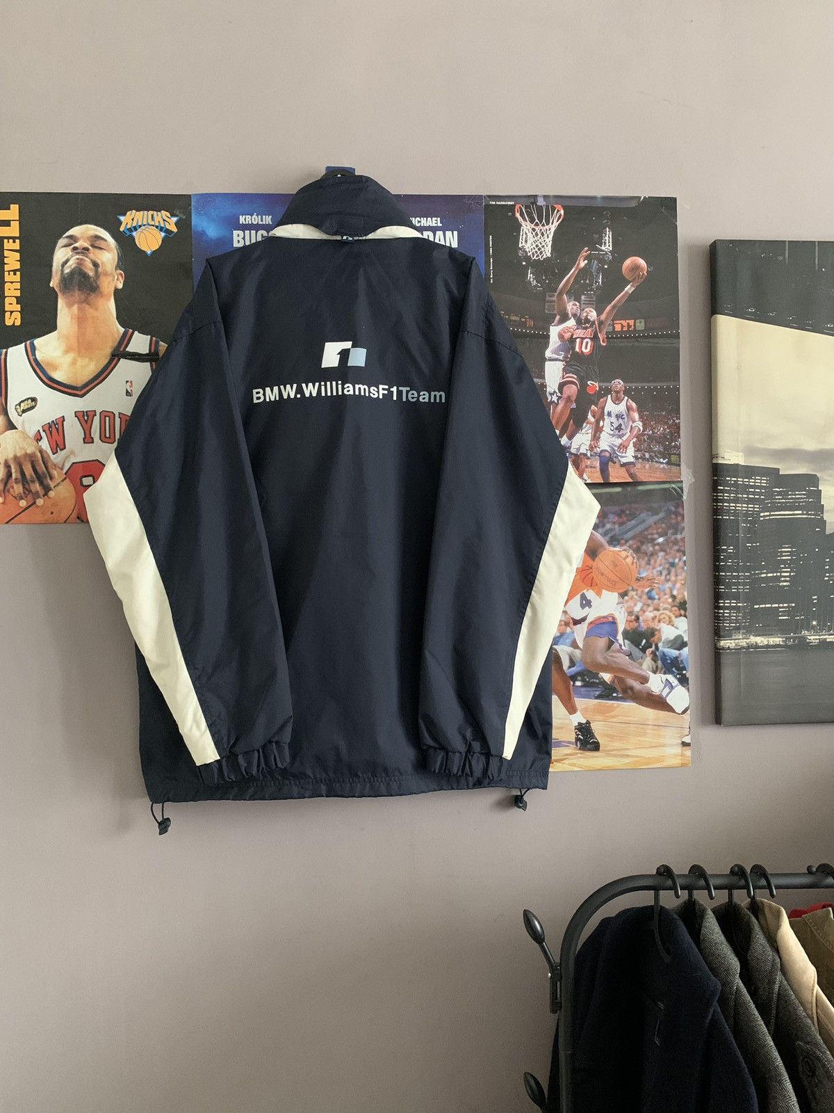 BMW × Vintage 2002 Vintage BMW Williams F1 Team Light Jacket Size US L / EU 52-54 / 3 - 7 Thumbnail