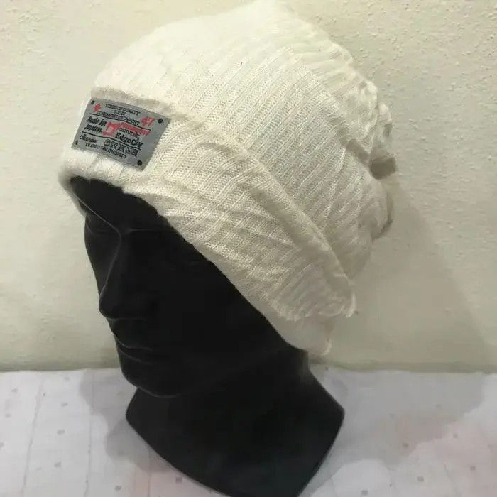 Japanese Brand Japanese Brand Nippon Plain Beanie Hat Size ONE SIZE - 3 Thumbnail
