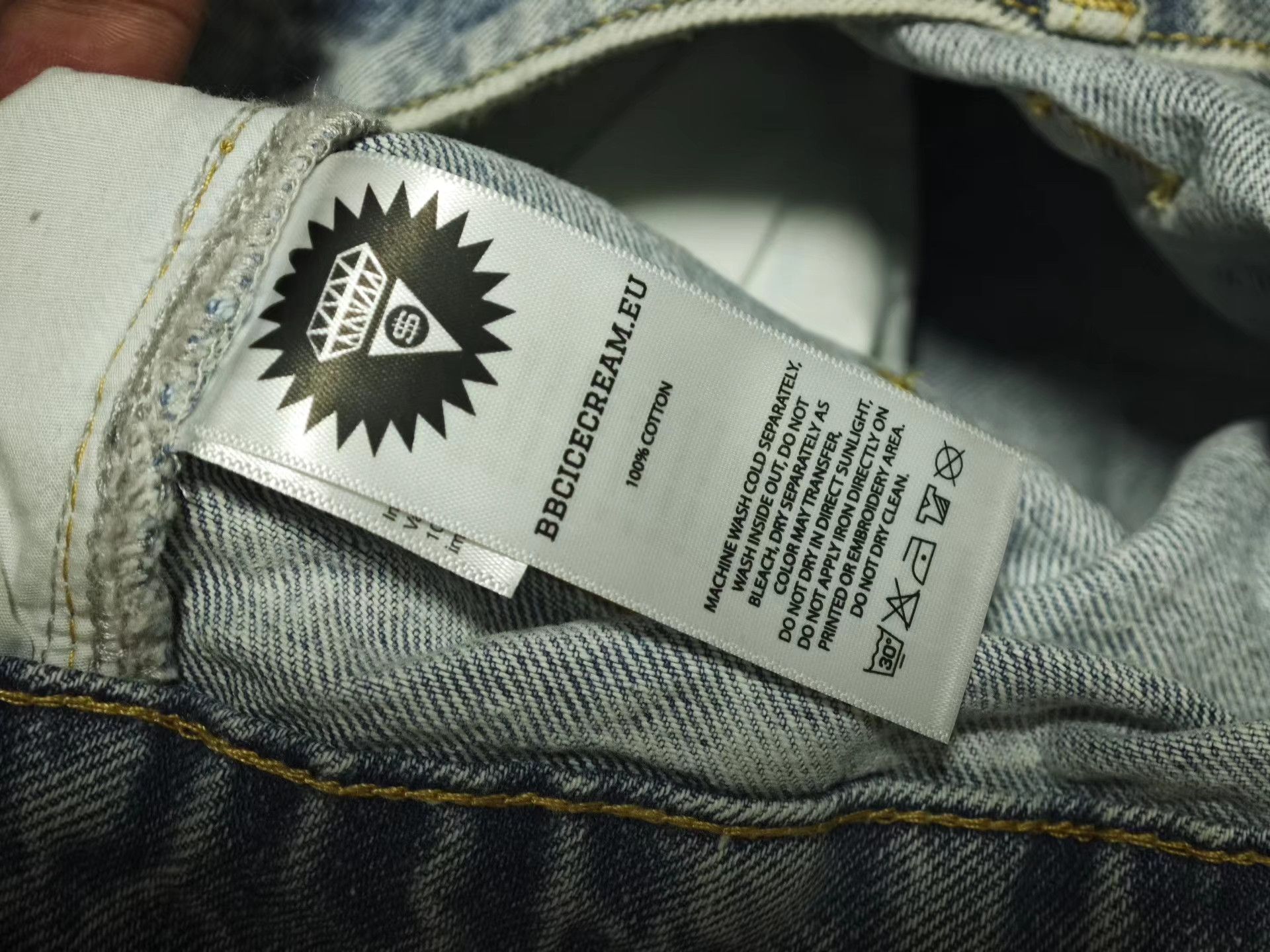 Billionaire Boys Club Billionaire Boys Club Flying Dog Jeans Size US 34 / EU 50 - 5 Thumbnail