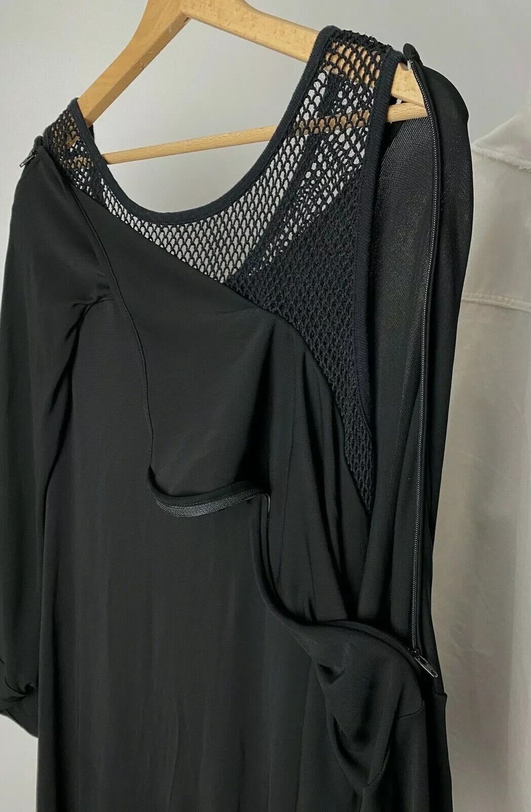 Maison Margiela Maison Martin Margiela Mesh Details Viscose Womens Dress Size M / US 6-8 / IT 42-44 - 8 Thumbnail