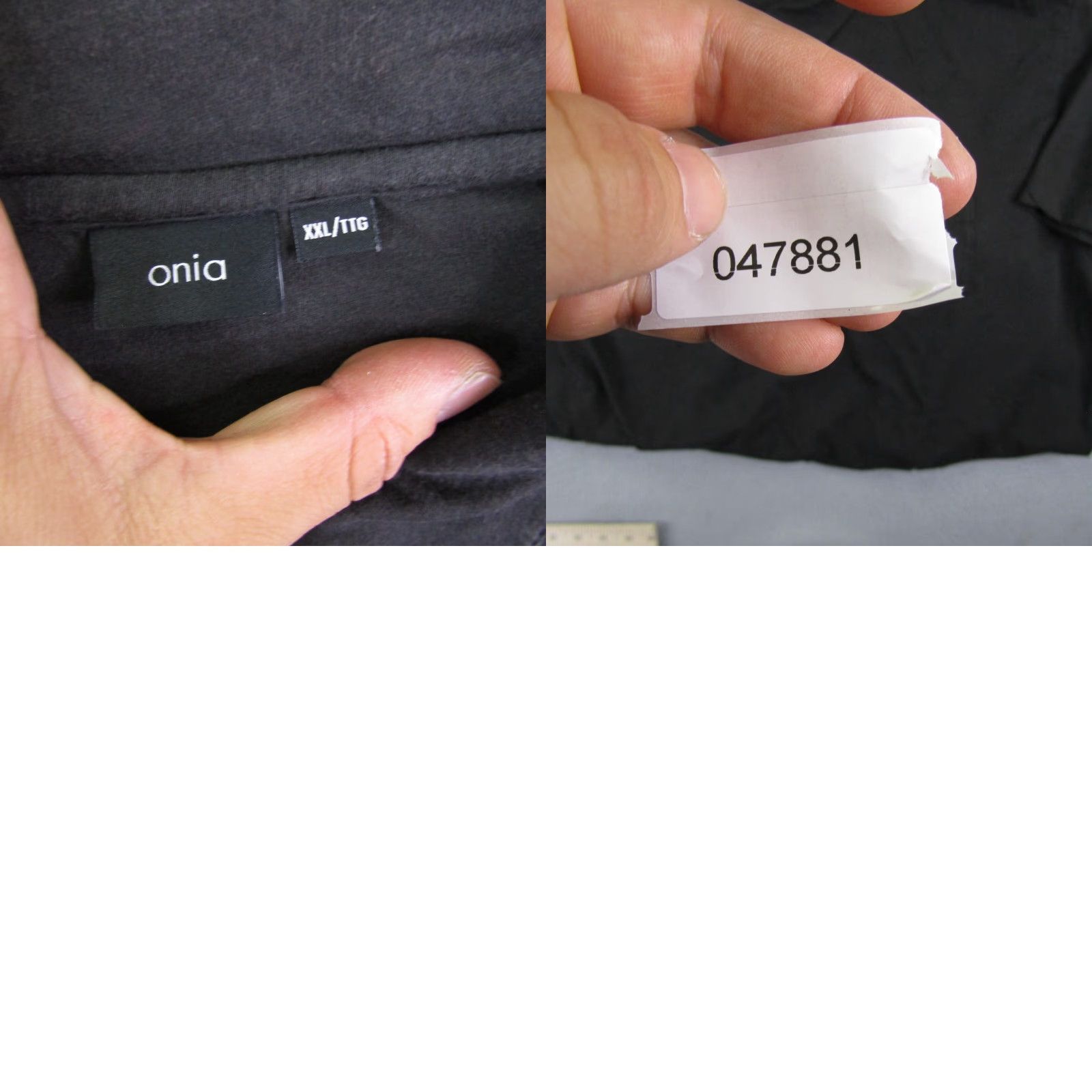 Onia Onia Polo Shirt Mens 2XL Black Cotton Modal Short Sleeve Polo Size US XXL / EU 58 / 5 - 8 Thumbnail