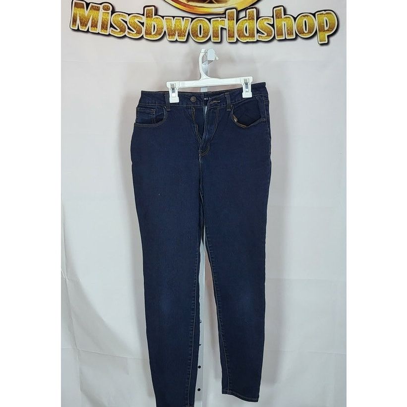 Other No Boundaries Straight Leg Stretch Jeans Dark Blue Size 11 Size 30" / US 8 / IT 44 - 2 Thumbnail