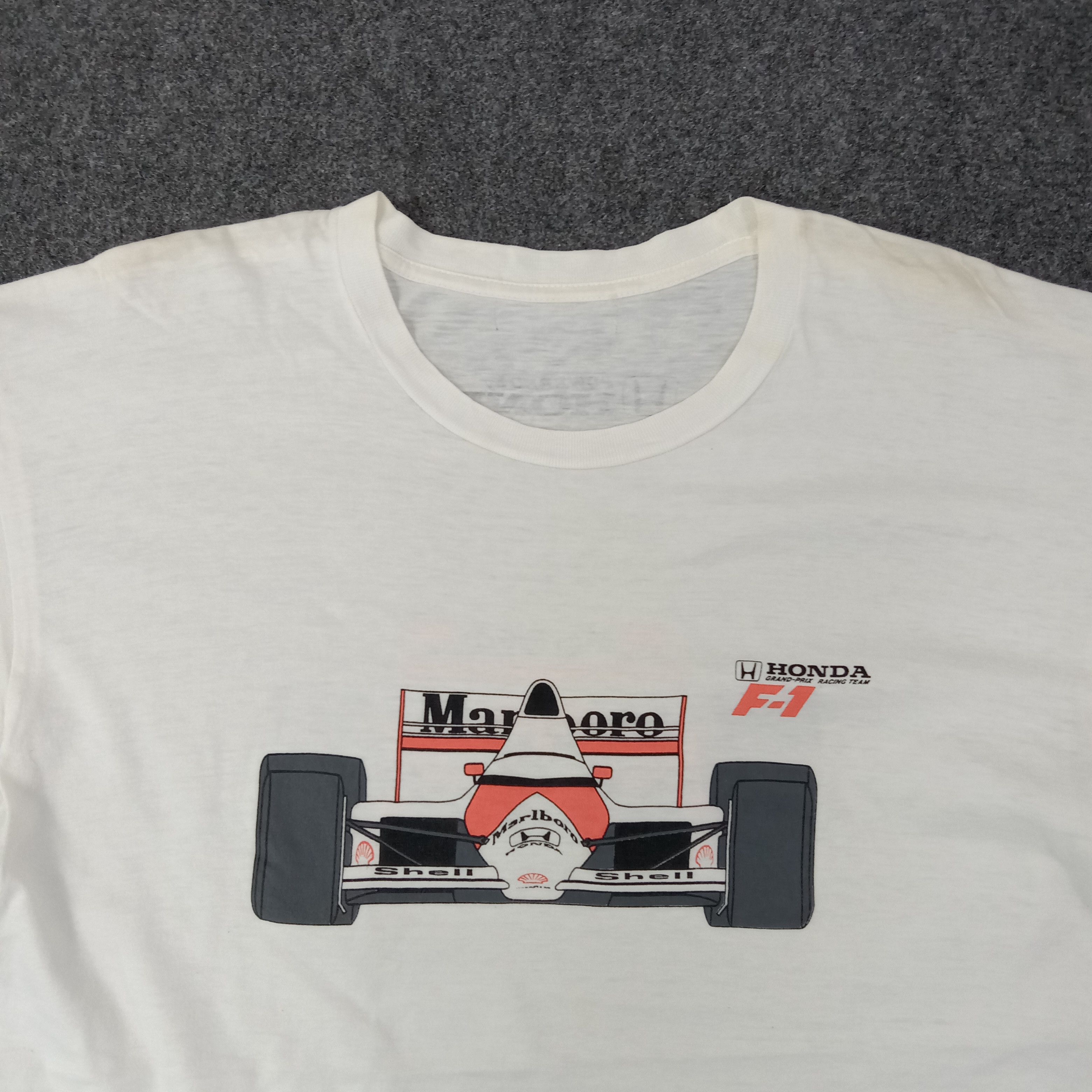 Honda HONDA F-1 Marlboro Japanese Racing 90's Tshirt C259N59 Size US L / EU 52-54 / 3 - 2 Thumbnail
