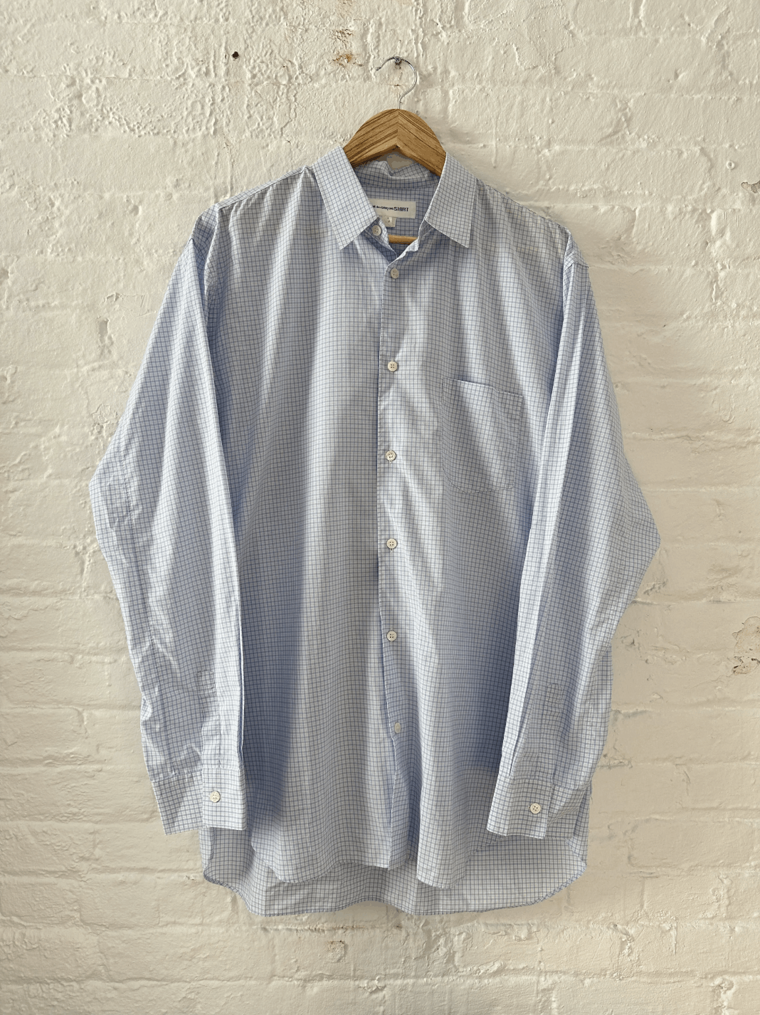 Pre-owned Comme Des Garcons X Comme Des Garcons Shirt Check Multi Media Shirt