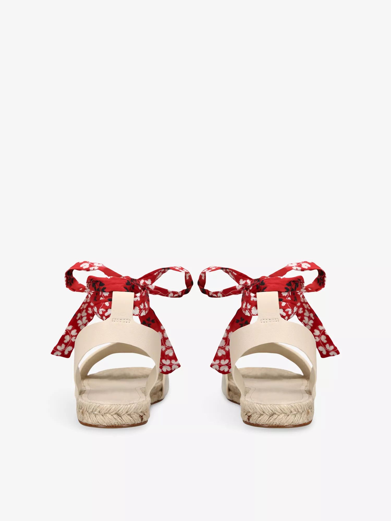 Lanvin o1w1db10226 Domra Suede Espadrille Sandals in Beige Size US 7 / IT 37 - 4 Thumbnail