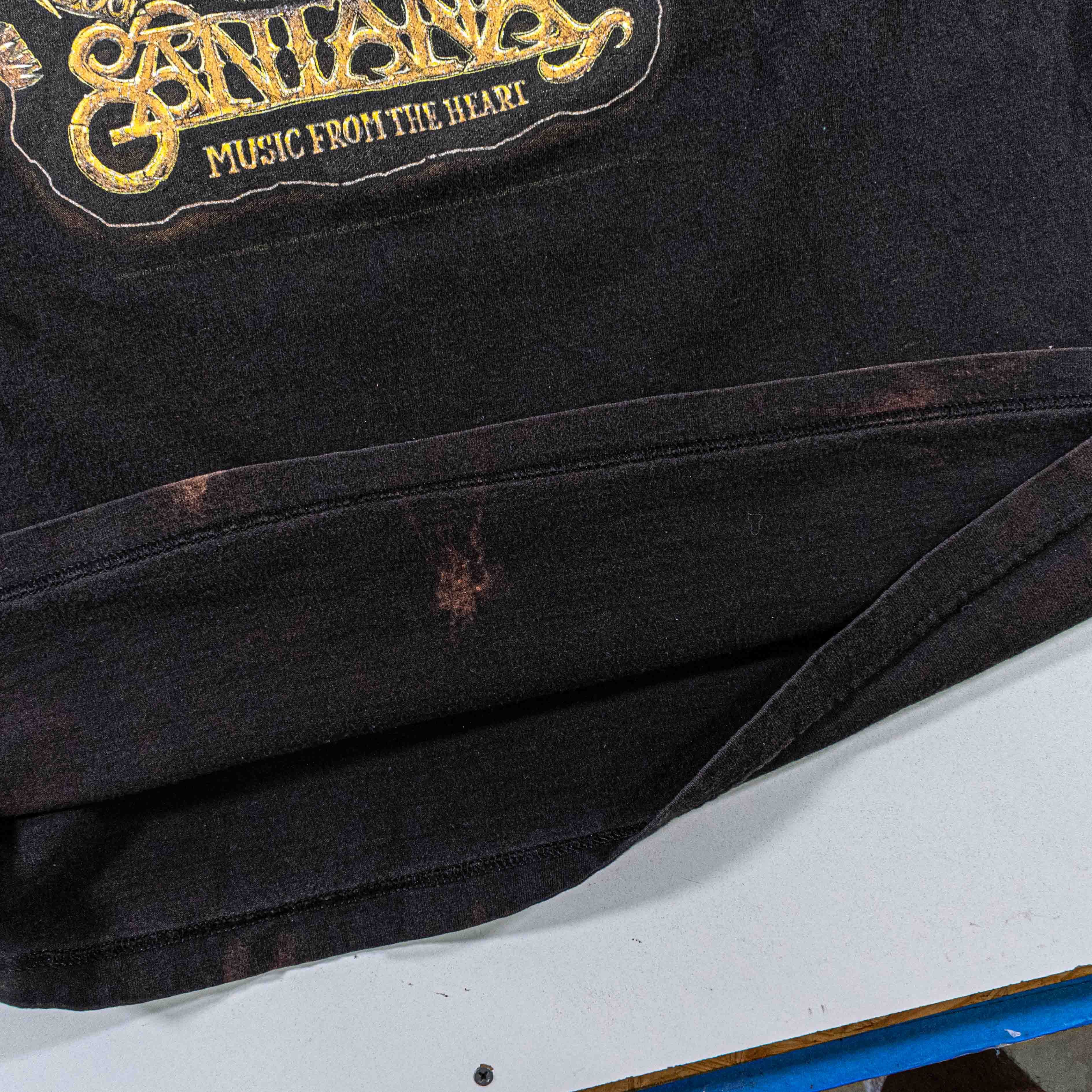 Band Tees Carlos Santana Shirt De Aztlan Music From The Heart Band Size US XL / EU 56 / 4 - 10 Thumbnail