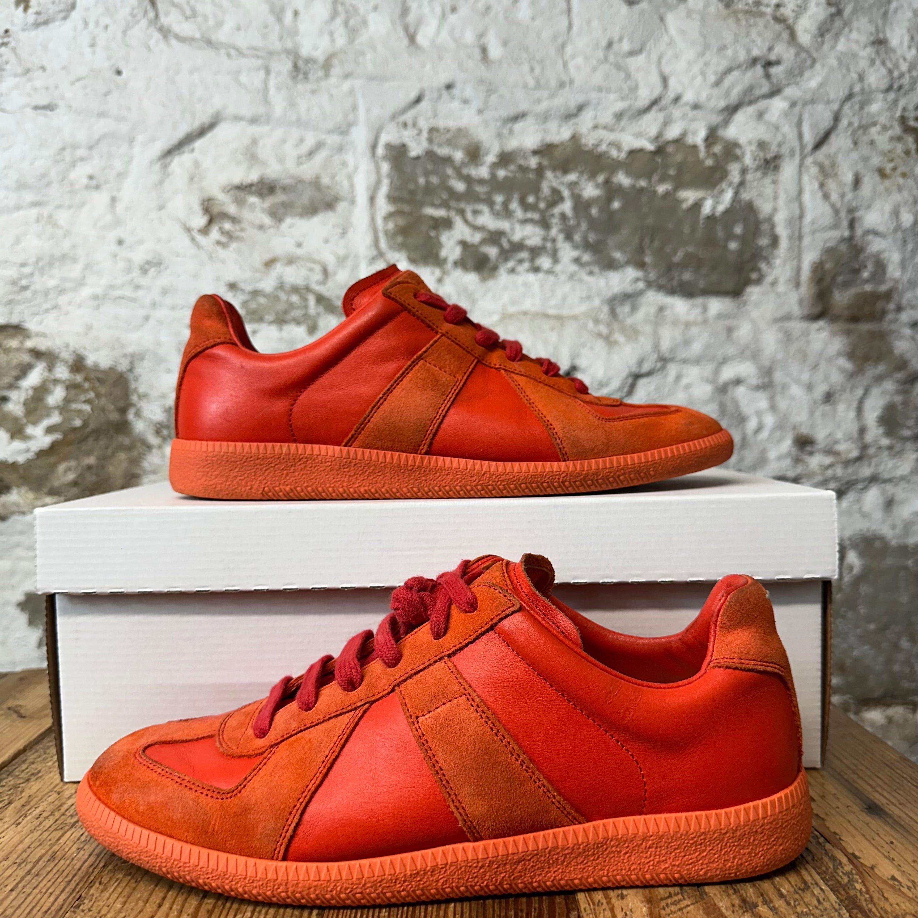 Maison Margiela Maison Margiela Replica Orange Sneaker Sz 7 (40) Size US 7 / EU 40 - 1 Thumbnail