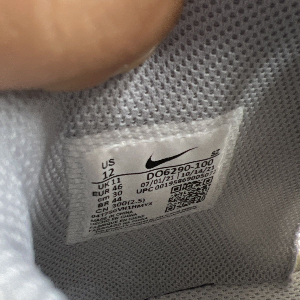 Nike Off white x Air Force 1 mid white Size US 12 / EU 45 - 9 Thumbnail