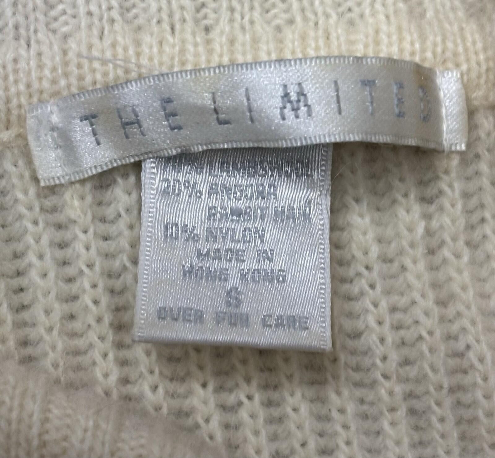 Other VTG The Limited Sweater Womens Small Lambswool Angora Cowl Size S / US 4 / IT 40 - 2 Thumbnail