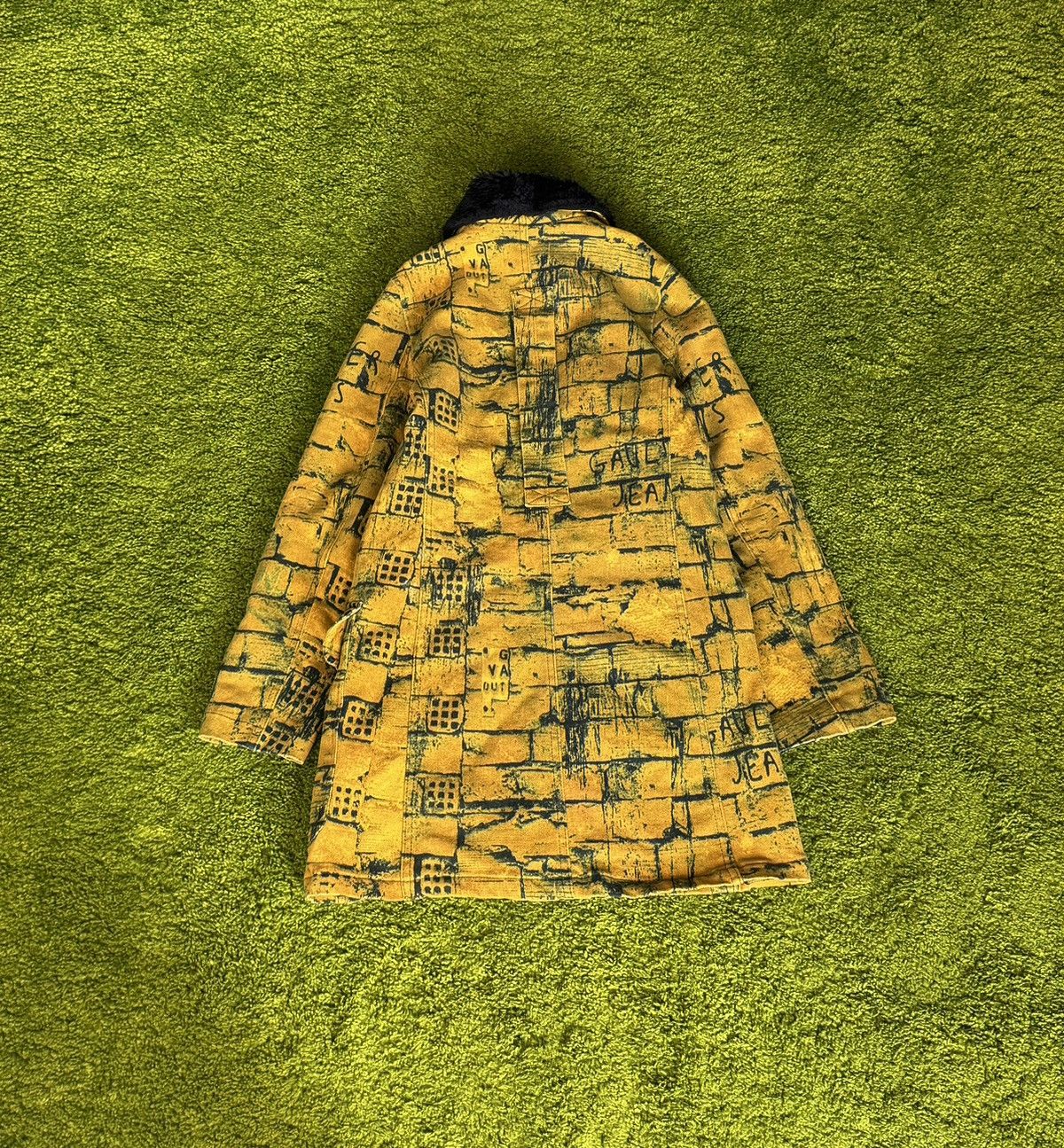 Jean Paul Gaultier × Vintage Jean Paul Gaultier F/W 1997 archive fight racism denim coat Size S / US 4 / IT 40 - 6 Thumbnail