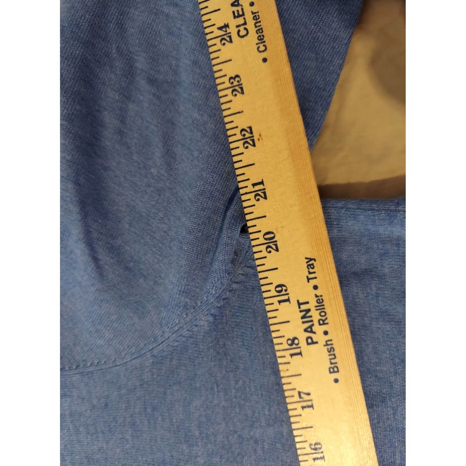 Brooks Brothers Mens Brooks Brothers V-Neck Sweater M Medium Blue Cotton Size US M / EU 48-50 / 2 - 3 Thumbnail