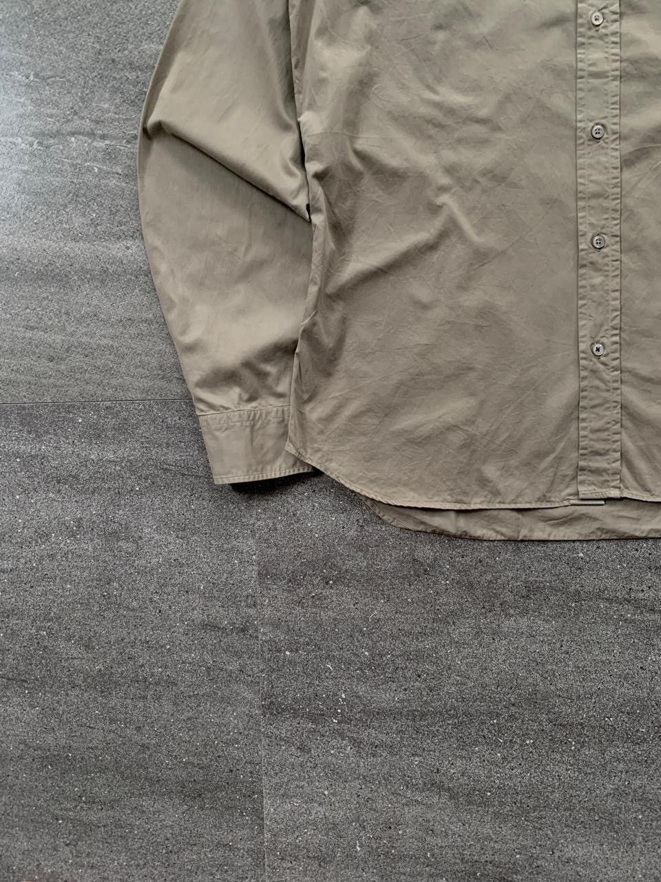 Jil Sander FREE TAX! Treated Thick Cotton Shirt Size US M / EU 48-50 / 2 - 3 Thumbnail