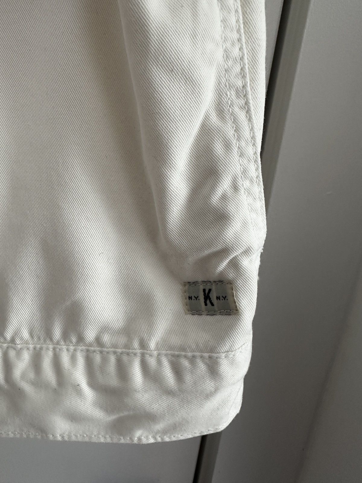 Knickerbocker Mfg Co Knickerbocker Denim Trucker Jacket - White Size US XL / EU 56 / 4 - 3 Thumbnail