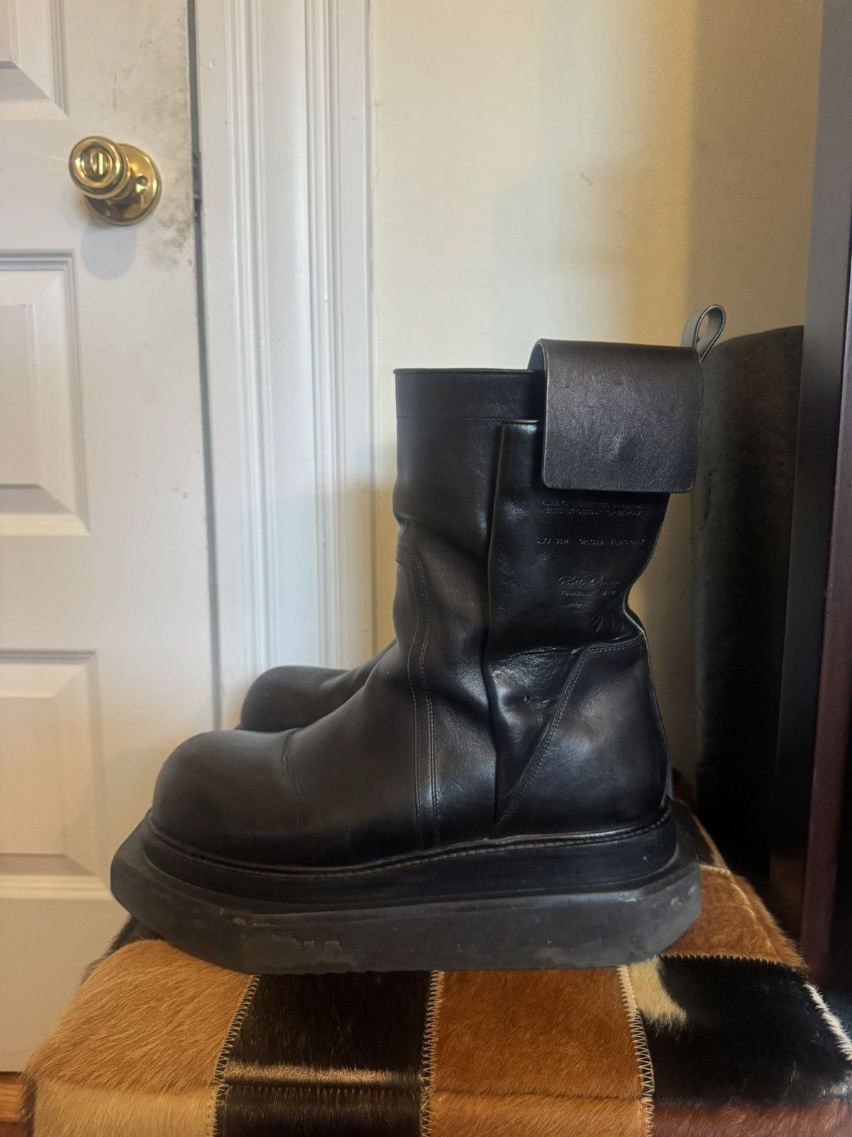 Rick Owens Rick Owens Fogpocket Cyclops Boots Size US 12.5 / EU 45-46 - 3 Thumbnail