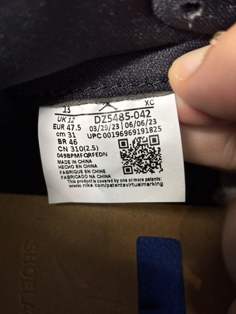 Jordan Brand Air Jordan 1 Retro High OG "Royal Reimagined" Size US 13 / EU 46 - 6 Thumbnail