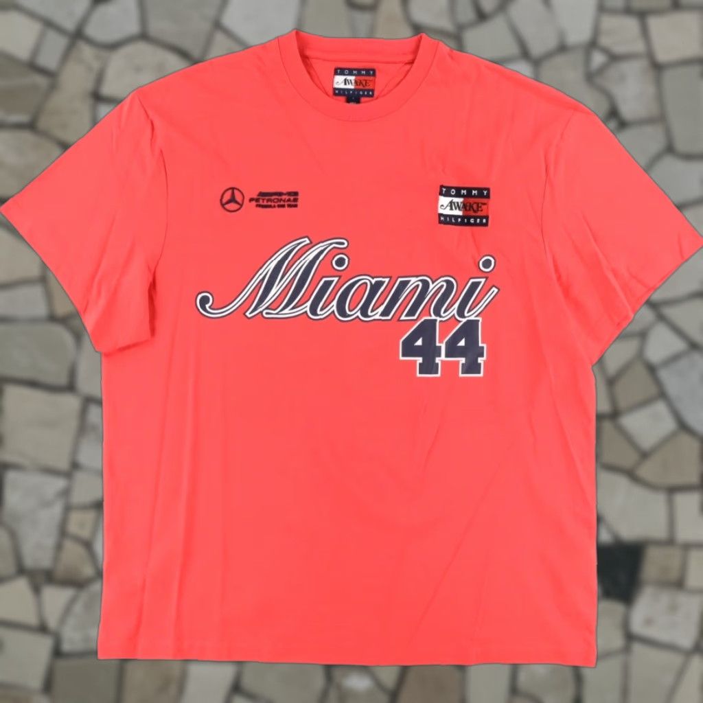 Tommy Hilfiger Tommy Hilfiger Awake Petronas Racing Lewis Solid T-Shirt Red Men's L Size US L / EU 52-54 / 3 - 1 Thumbnail