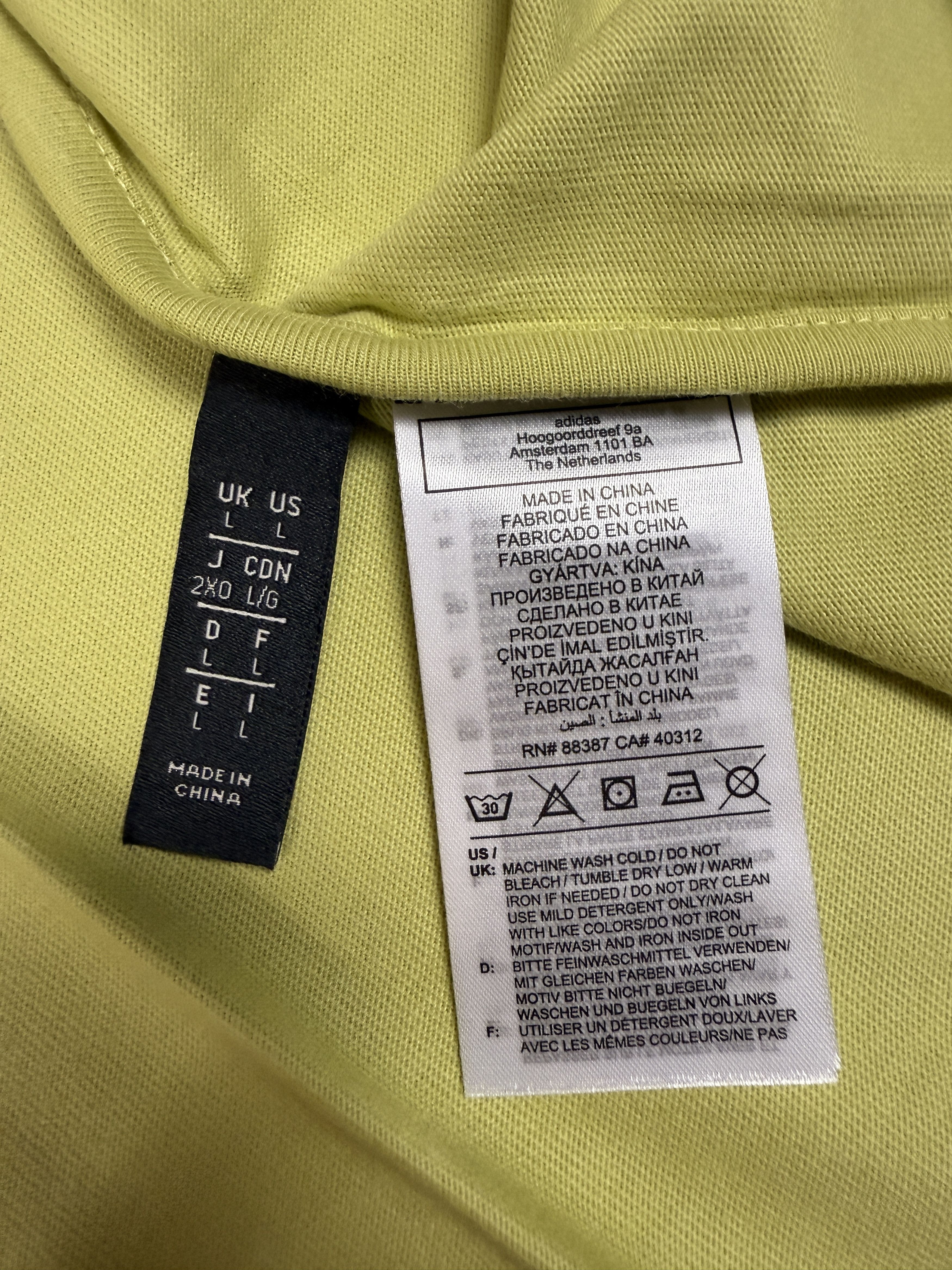 Adidas × Fear of God Limited Adidas x Fear of God Innersect Longsleeve Tee Size US L / EU 52-54 / 3 - 9 Thumbnail
