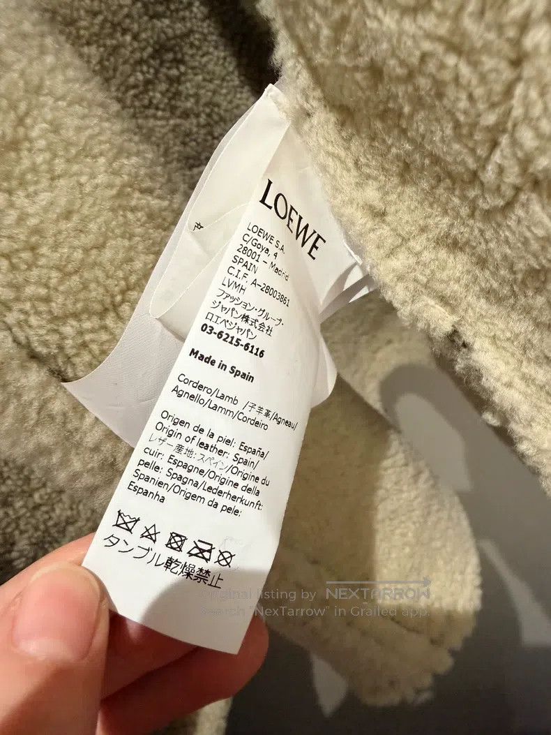 Loewe Loewe Women's Leather and Fur Jacket Size S / US 4 / IT 40 - 5 Thumbnail
