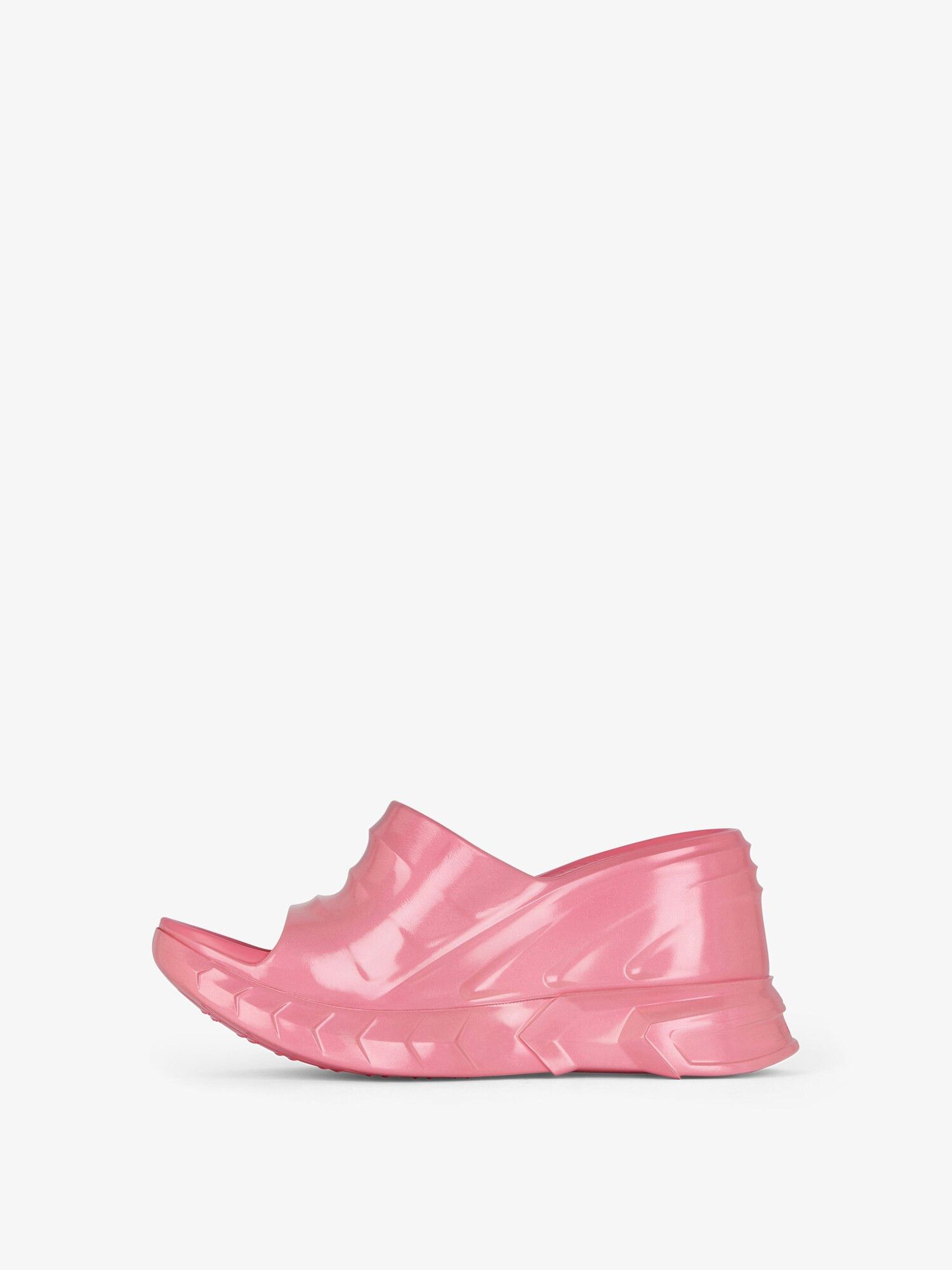 Givenchy o1srvl11e0525 Marshmallow Slider Wedge Sandals in Pink Size US 6 / IT 36 - 2 Thumbnail