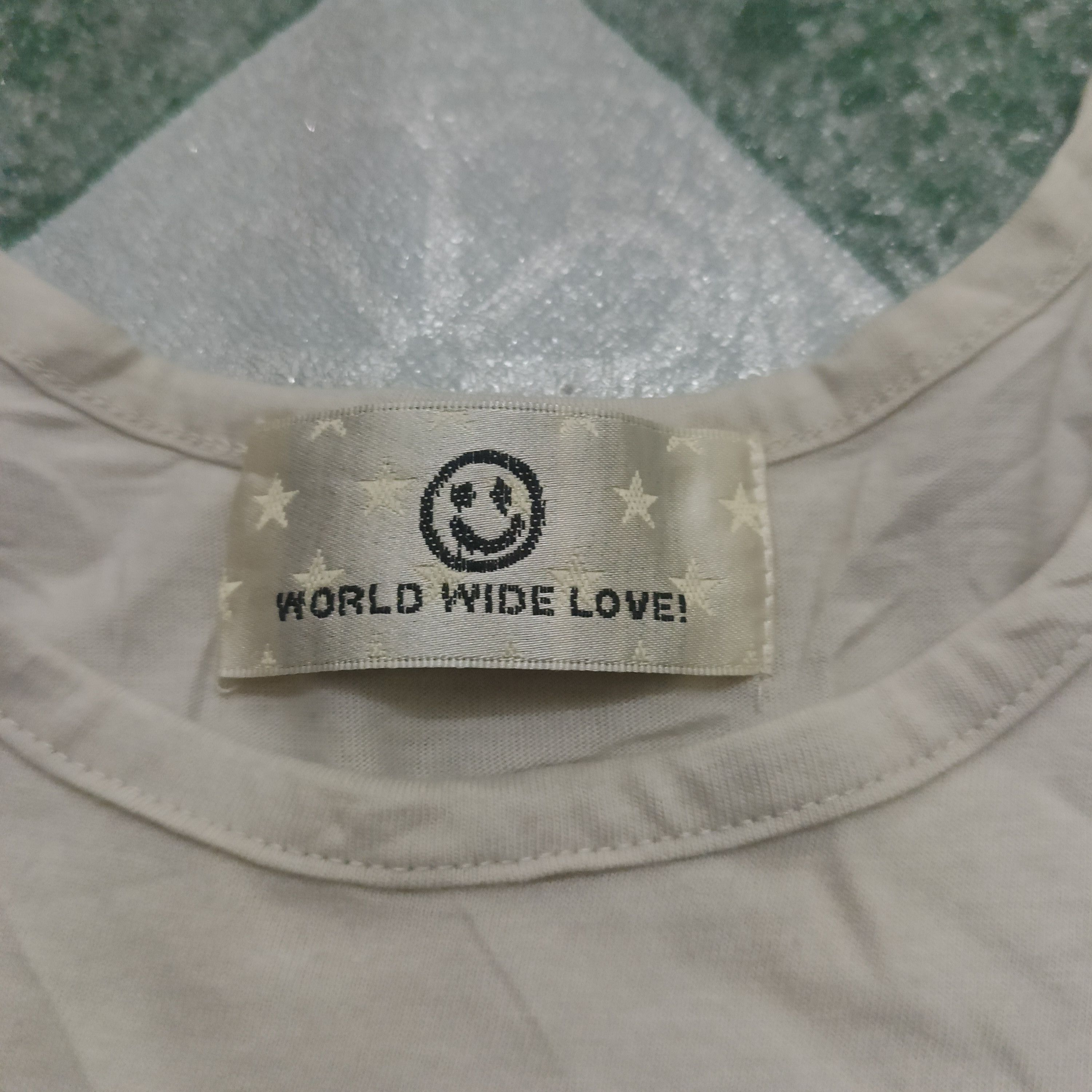 Designer × Japanese Brand World Wide Love! tank tops Sleeveless Size US S / EU 44-46 / 1 - 3 Thumbnail