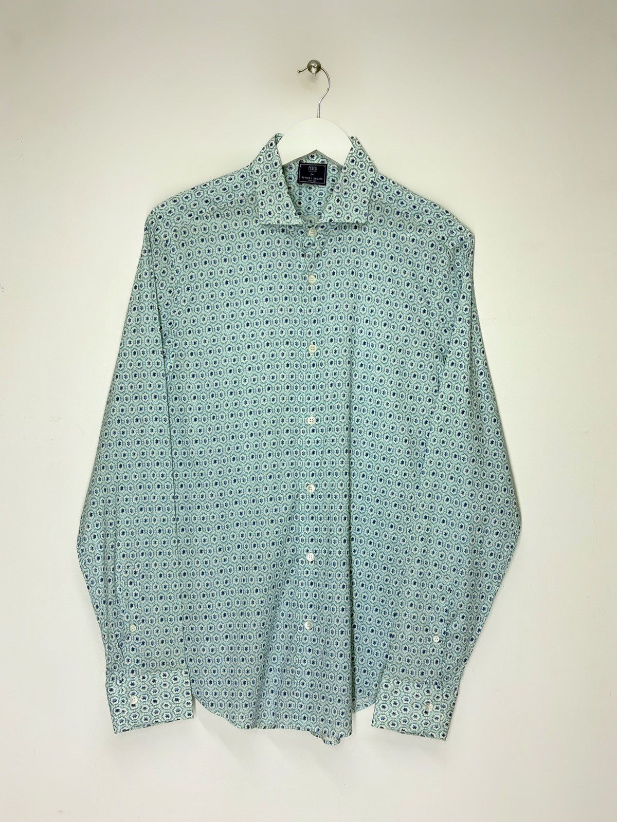 Fedeli for Bongenie Grieder Luxury All Over Print Shirt