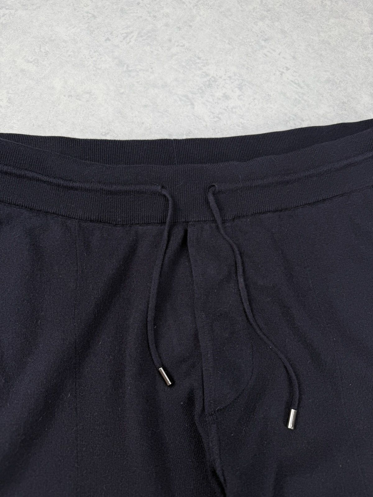 Loro Piana Loro Piana Cashmere Cotton Sweatpants Navy Size 3XL Size US 38 / EU 54 - 6 Thumbnail