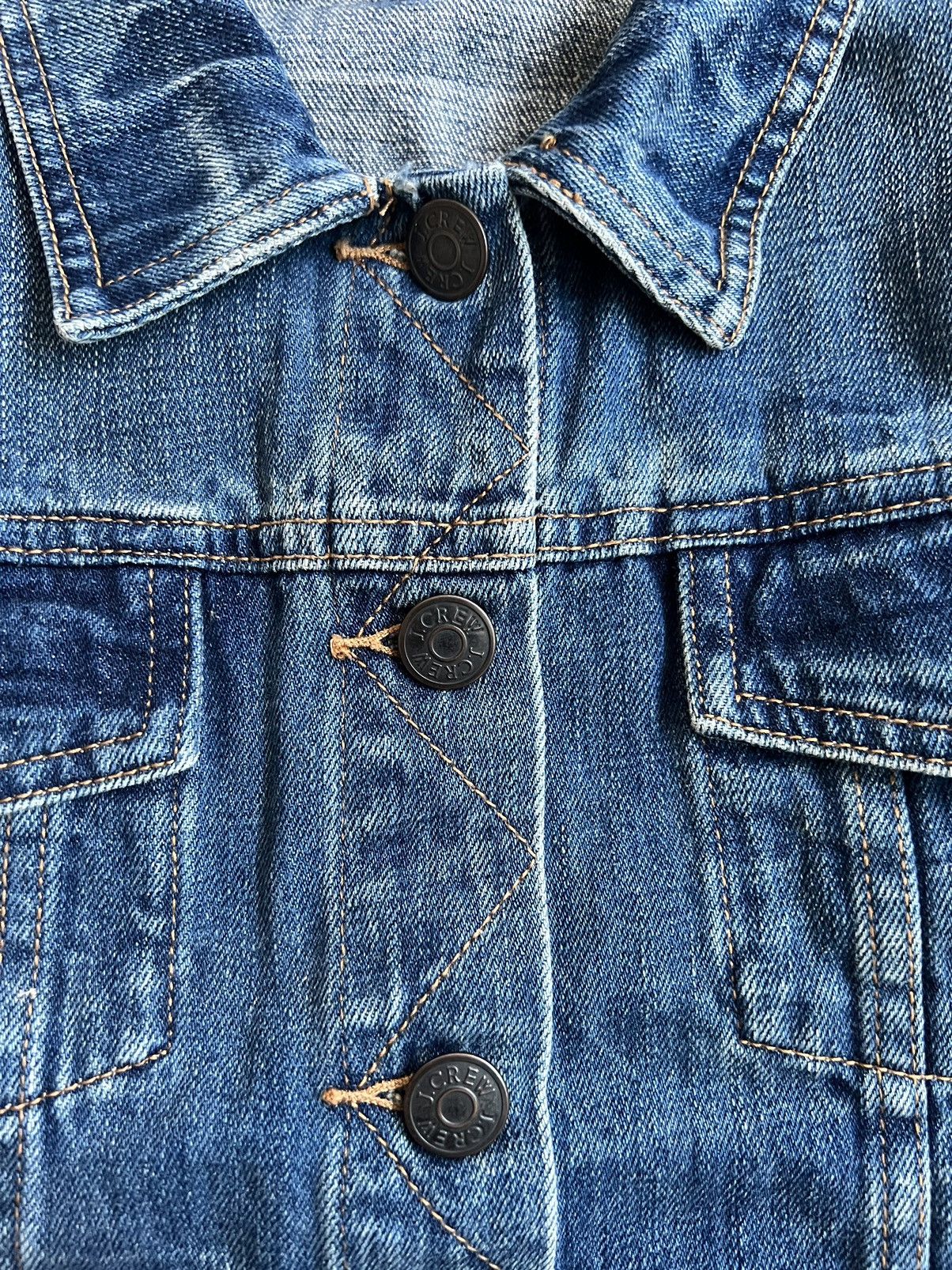 J.Crew Vintage J.CREW Indigo Denim Jacket Size US S / EU 44-46 / 1 - 7 Thumbnail