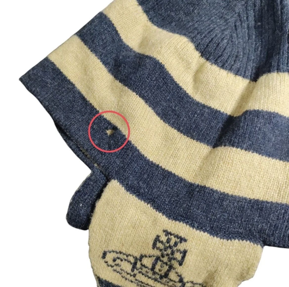 Vivienne Westwood ビーニー　y2k Vivienne Westwoodニット帽