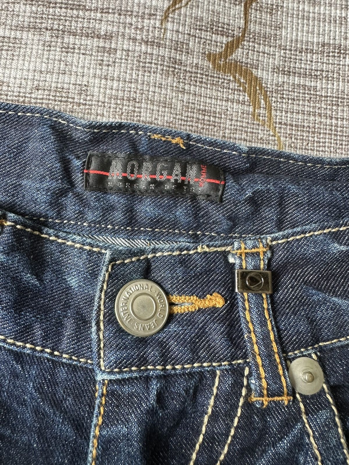 Morgan Homme Morgan Homme De Toi Claw Marks Curve Leg Design Denim Size US 29 - 20 Thumbnail