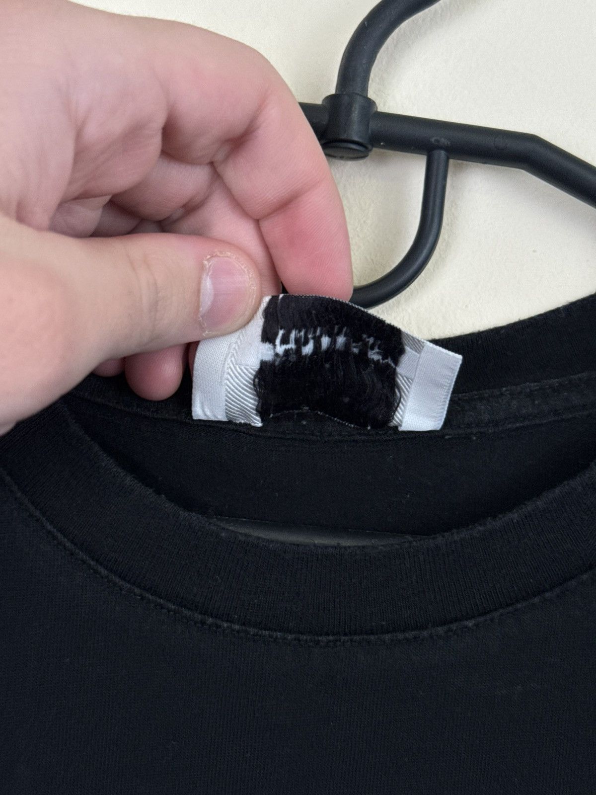 Burberry Burberry Ellison TB T shirt Man Black L Burberry type Cotton Size US L / EU 52-54 / 3 - 10 Thumbnail