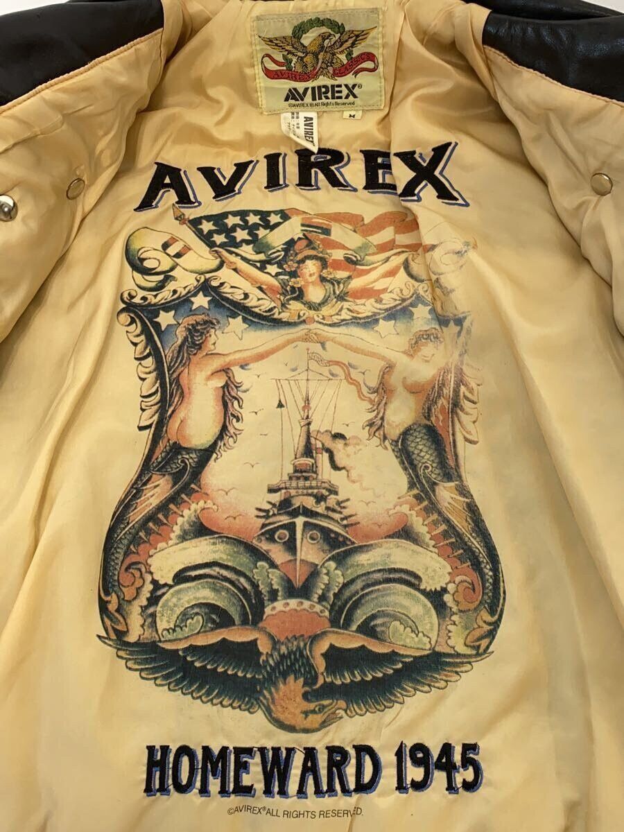Avirex Avirex Biker Jkt 90s Repro Slv Patch Cowhide Dbl Rider Jkt Size US M / EU 48-50 / 2 - 7 Thumbnail