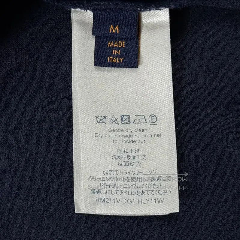 Louis Vuitton Louis Vuitton Navy Cotton Men's T-Shirt . Size US M / EU 48-50 / 2 - 4 Thumbnail