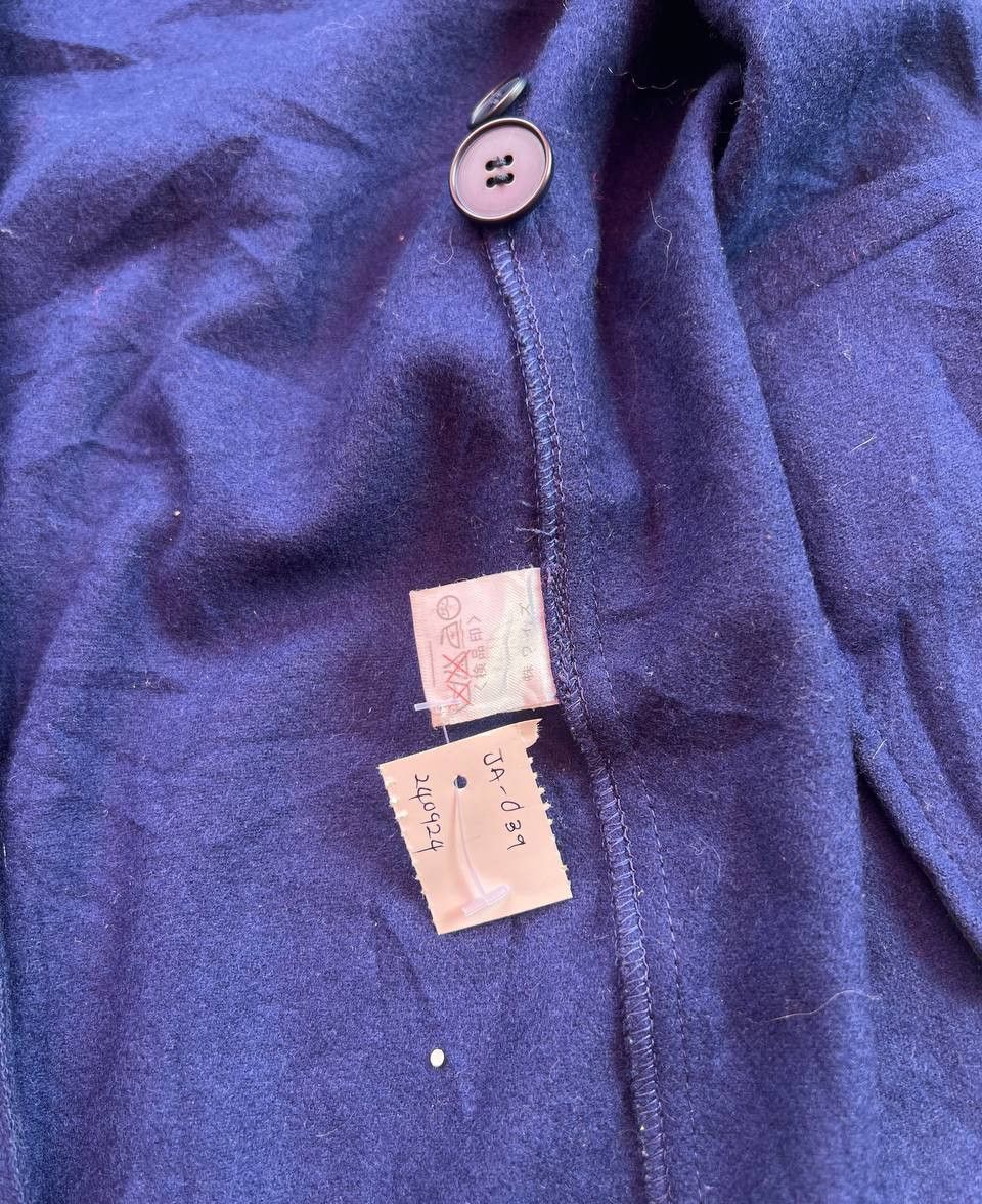 Vintage × Y's × Yohji Yamamoto Vintage Y's Yohji Yamamoto indigo blazer Size 36R - 5 Thumbnail