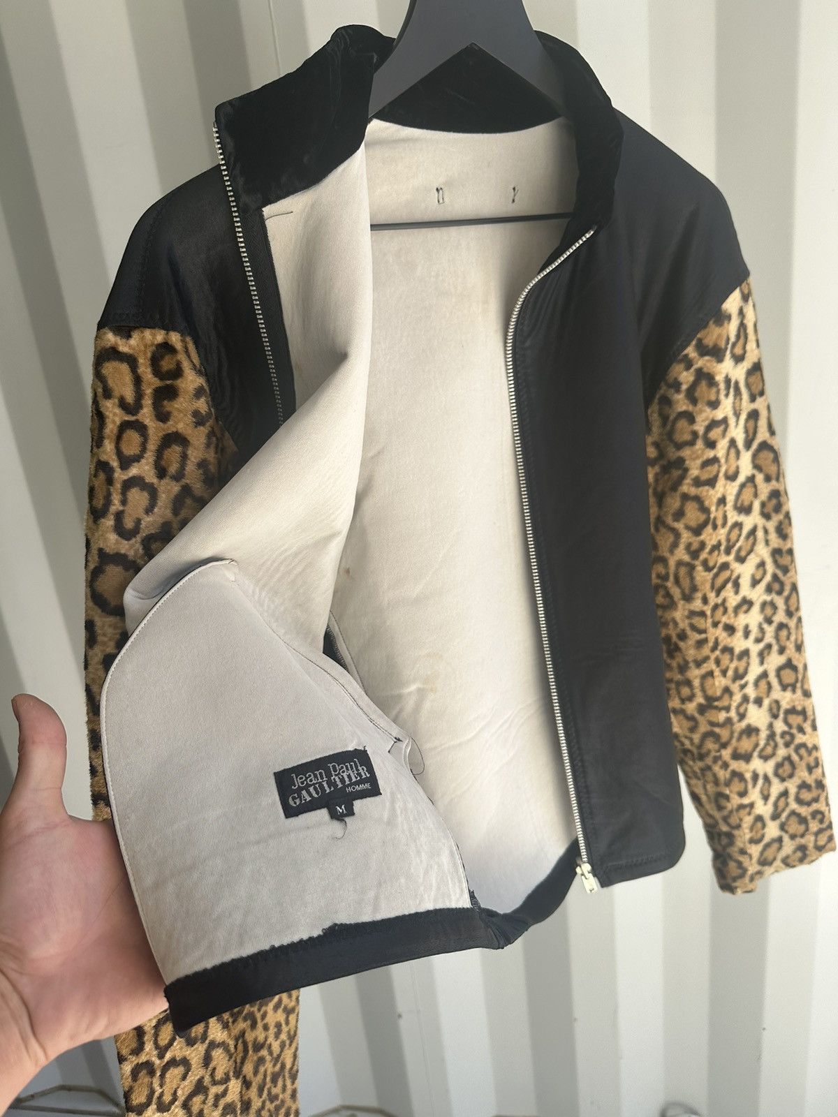 Jean Paul Gaultier Leopard Sleeve Jacket Size US M / EU 48-50 / 2 - 7 Thumbnail