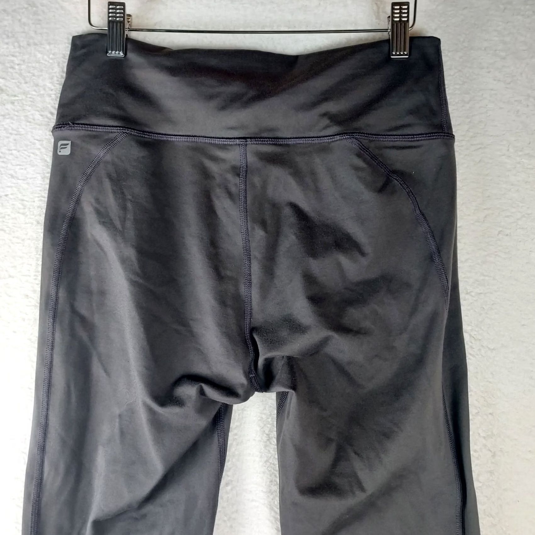 Fabletics VINTAGE Fabletics Women’s High Rise PowerHold Leggings Small Dark Gray Activewear Size 28" / US 6 / IT 42 - 3 Thumbnail