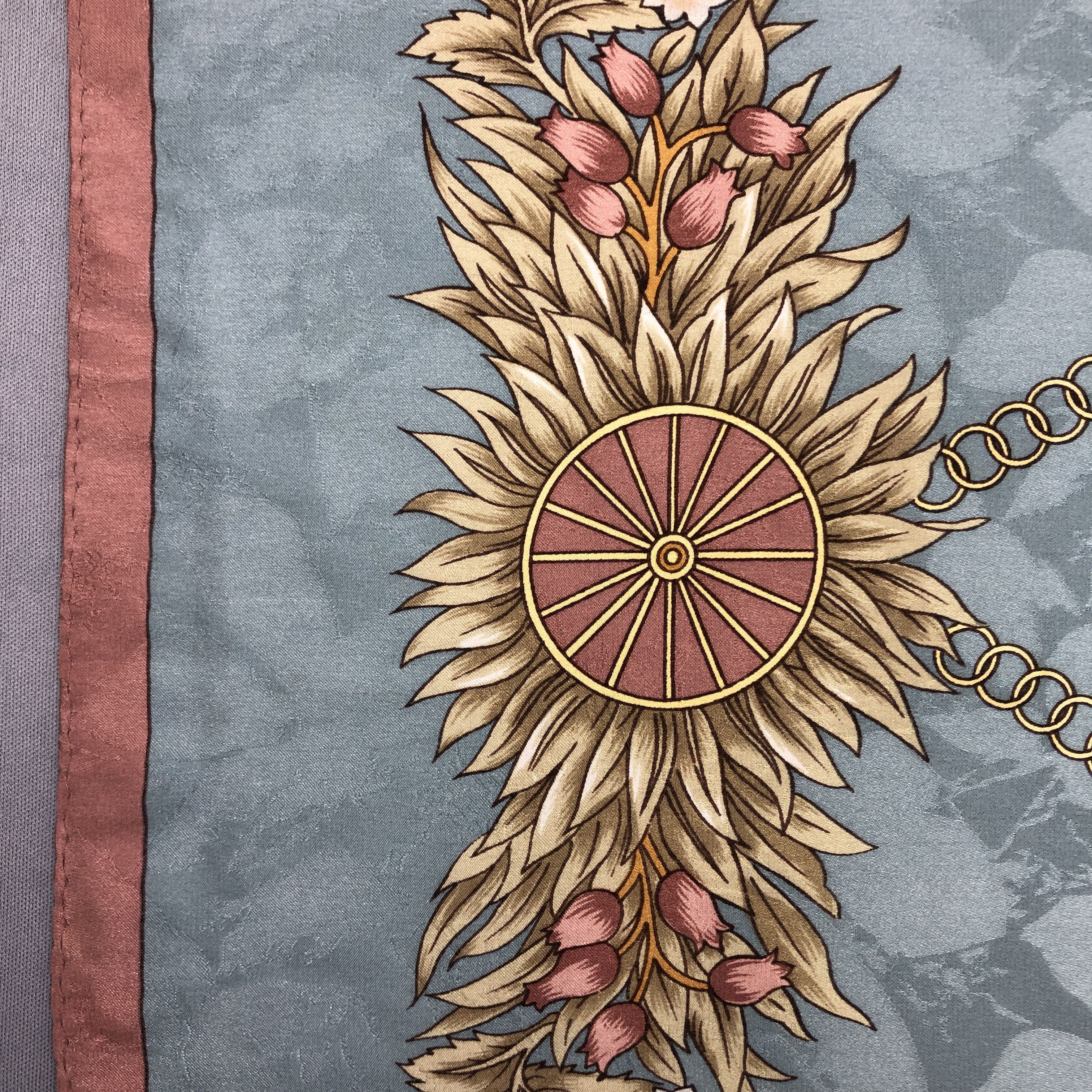 Japanese Brand Vintage EFF SILK Scarf Twill Stole Wraps Scarves - GF60066 Size ONE SIZE - 6 Thumbnail