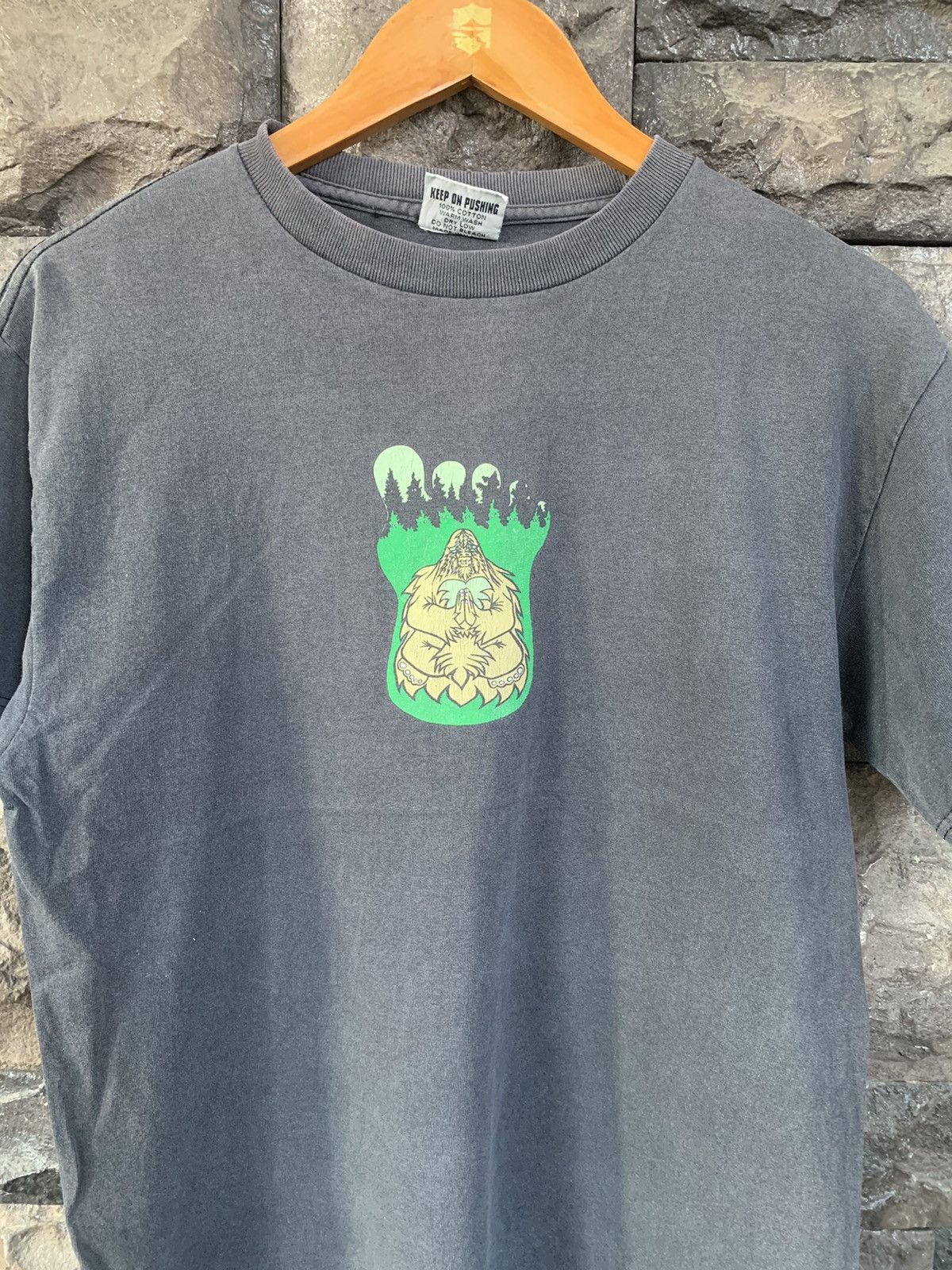 Vintage Vintage 90s PATH Skateboards T shirt Size US M / EU 48-50 / 2 - 2 Thumbnail
