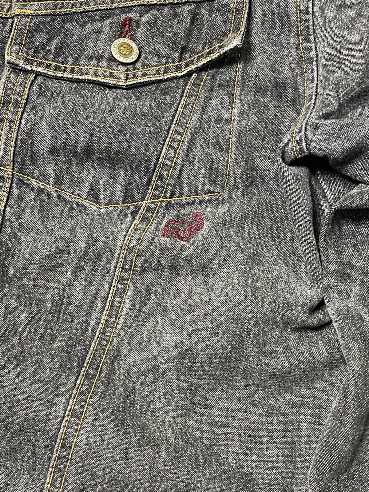 Fox Racing Fox denim jacket Size M / US 6-8 / IT 42-44 - 3 Thumbnail