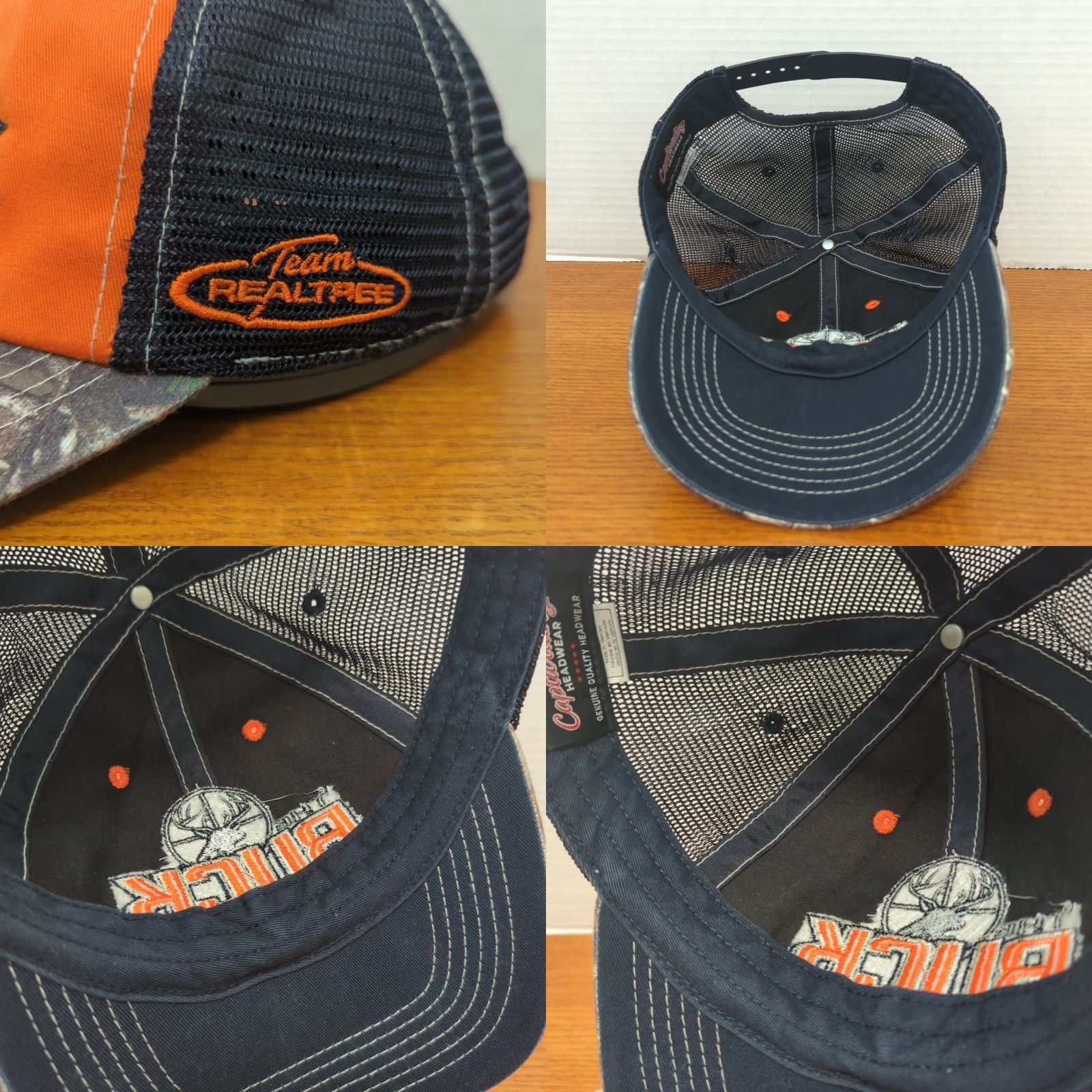 Realtree Realtree Hat Cap Snap Back M Orange Real Tree The Buck Drops Here Outdoor Hunting Dad USA Athletic Outdoor Mens Casey Size ONE SIZE - 8 Thumbnail