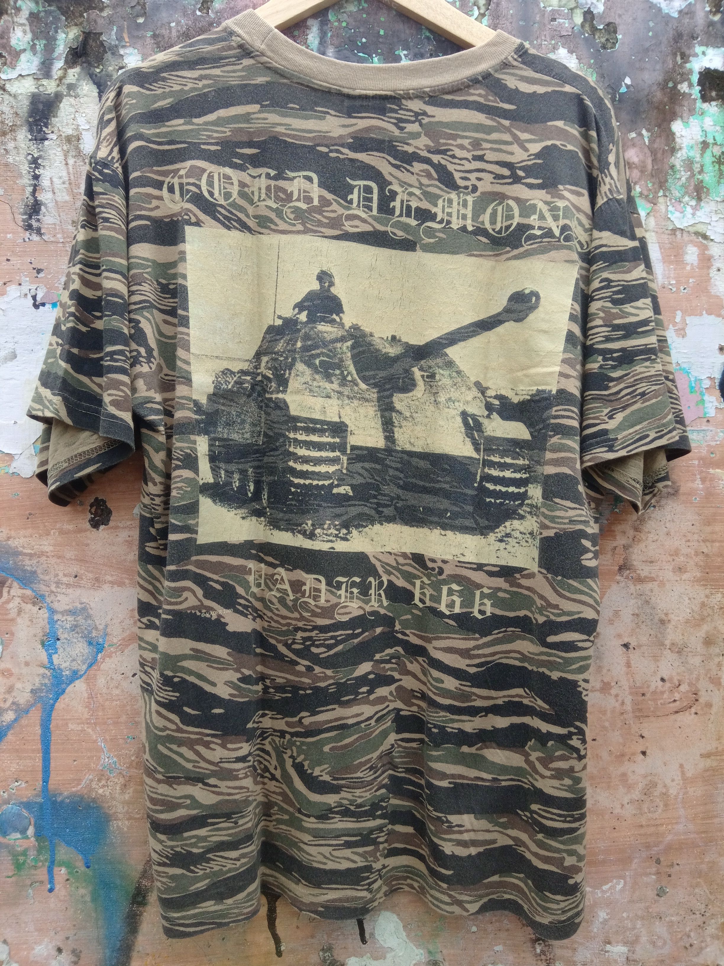 Band Tees × Vintage Vintage '00s VADER cold demons Size US XL / EU 56 / 4 - 4 Thumbnail