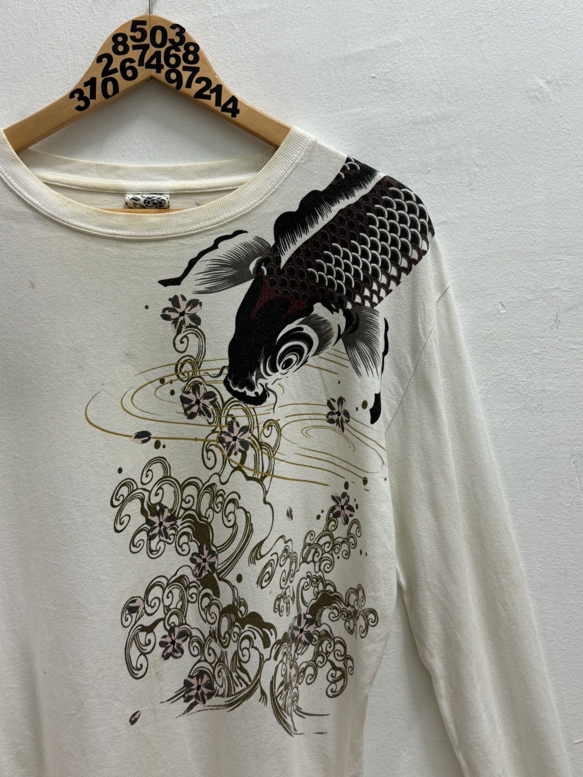 Japanese Brand VINTAGE JAPAN DESIGNER FISH SUKAJAN LONG SLEEVE Size US M / EU 48-50 / 2 - 5 Thumbnail