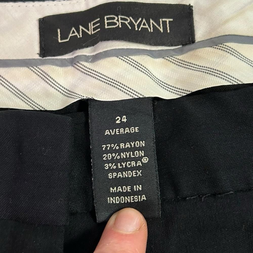 Designer Lane Bryant l Perfect Drape Straight Pant Size 24 Size 42" / US 20 - 8 Thumbnail