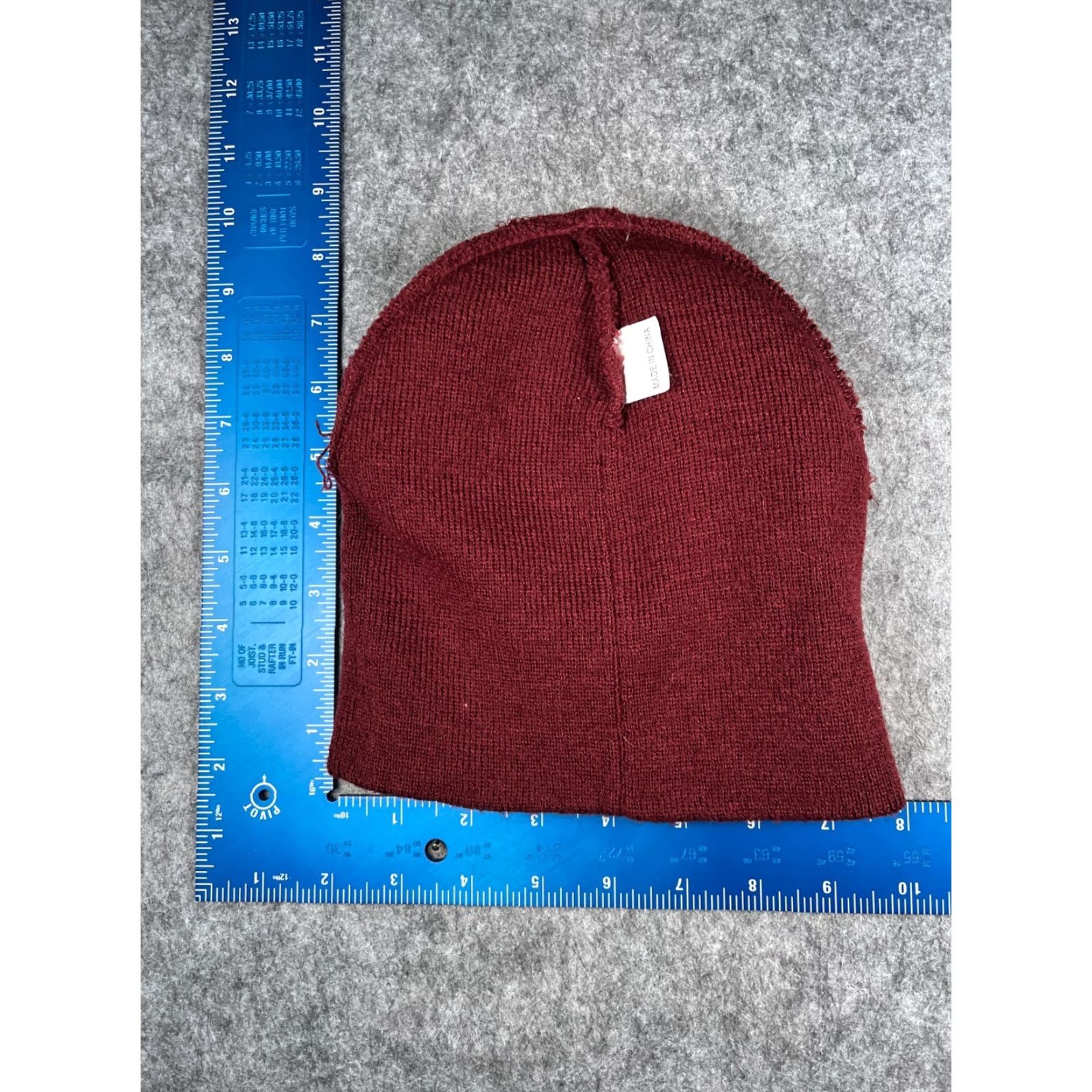 Vintage ROSSVILLE HORNETS Cross Country Beanie Adult One Size Red Knit Embroider Acrylic Hat Beanie Mens Sports Logo 90s? Size ONE SIZE - 6 Thumbnail