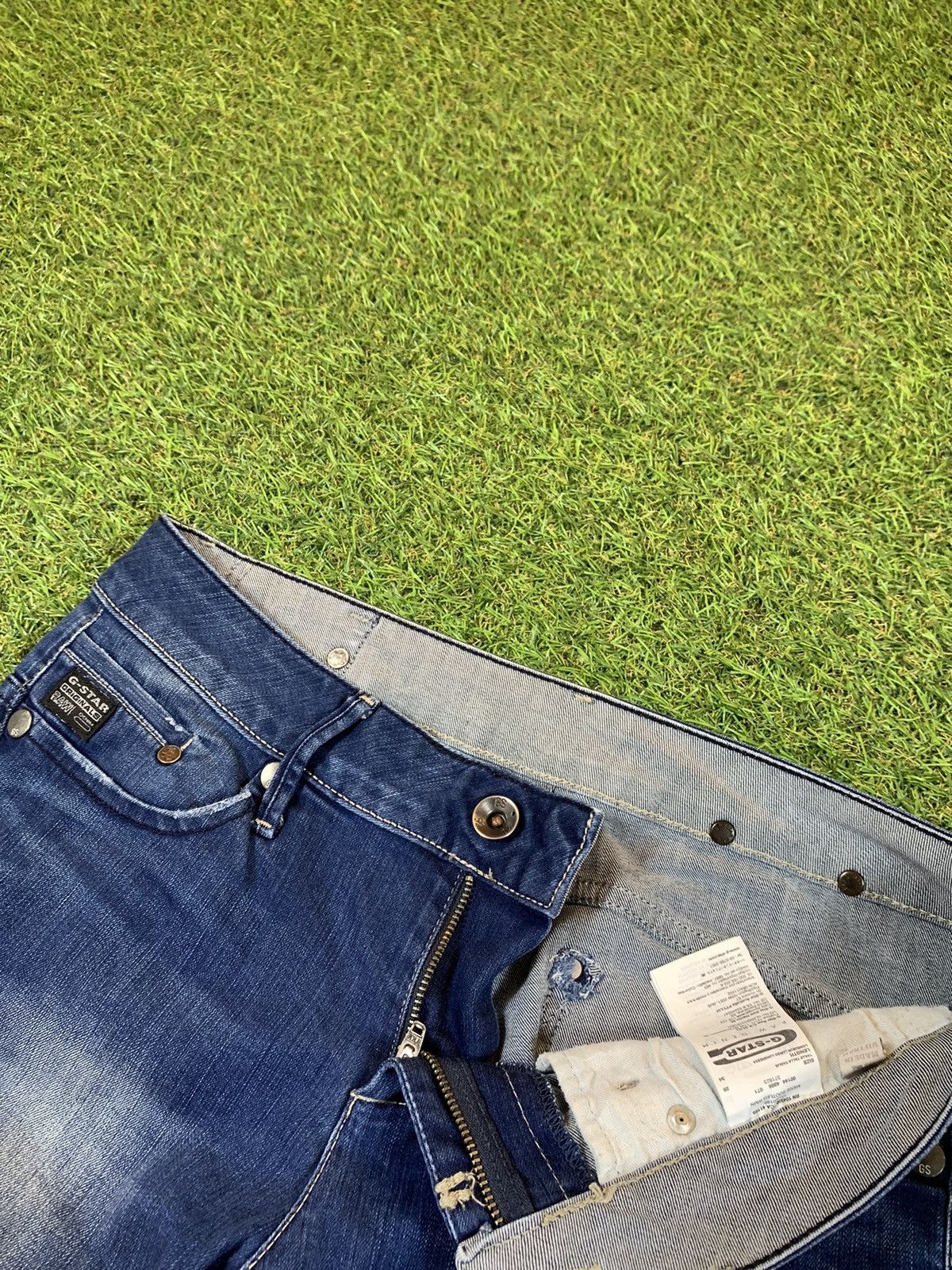 G-Star Vintage G Star Raw jeans Bootcut denim streetwear size 28x34 Size 28" / US 6 / IT 42 - 5 Thumbnail