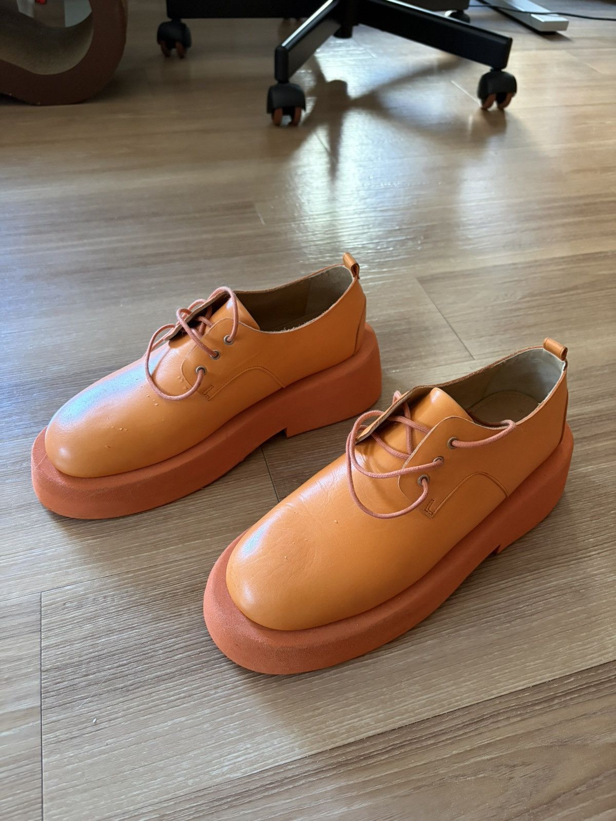 Marsell Marsèll Orange Gomme Shoes Size US 8 / EU 41 - 1 Thumbnail