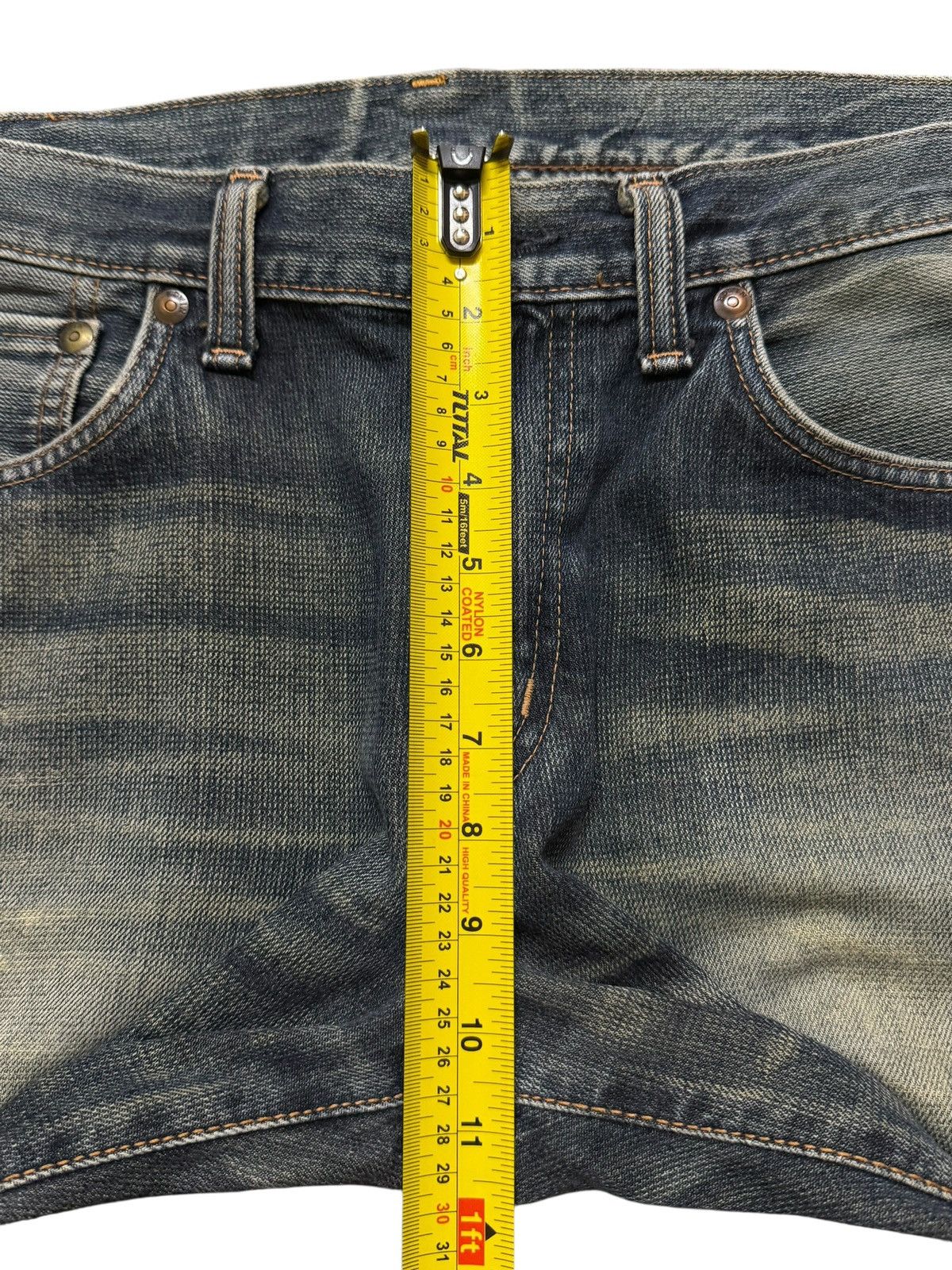 Edwin Vintage 90s Edwin 503 Faded Wash Distressed Regular Straight Size US 36 / EU 52 - 12 Thumbnail