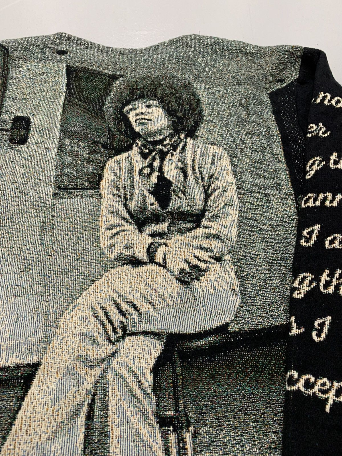 Handmade Handmade Angela Davis Tapestry Sweatshirt Sz M Size M / US 6-8 / IT 42-44 - 7 Thumbnail