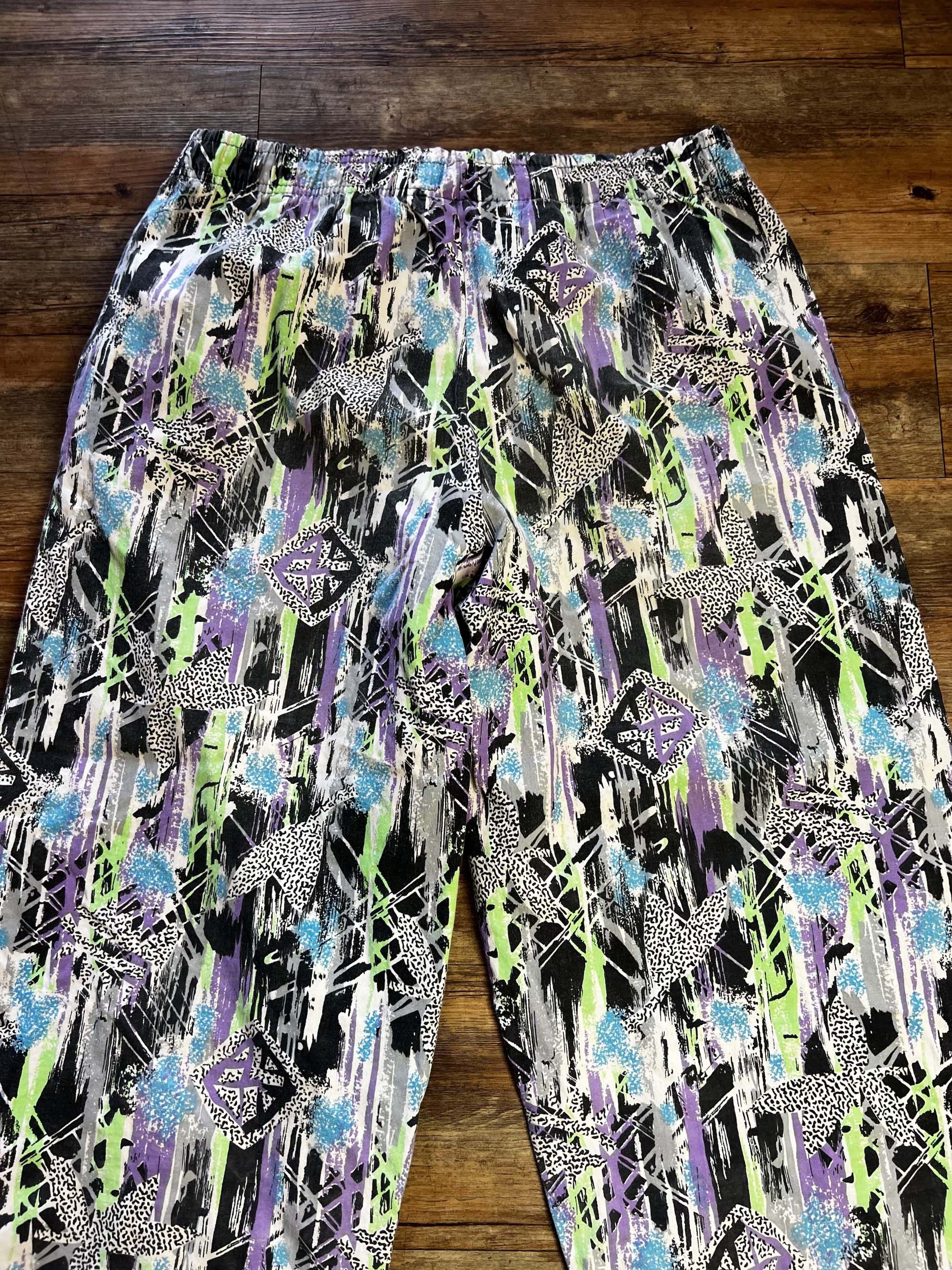 Vintage Vintage 1980's World Tour Captains Baggy Parachute Pants Size US 30 / EU 46 - 11 Thumbnail